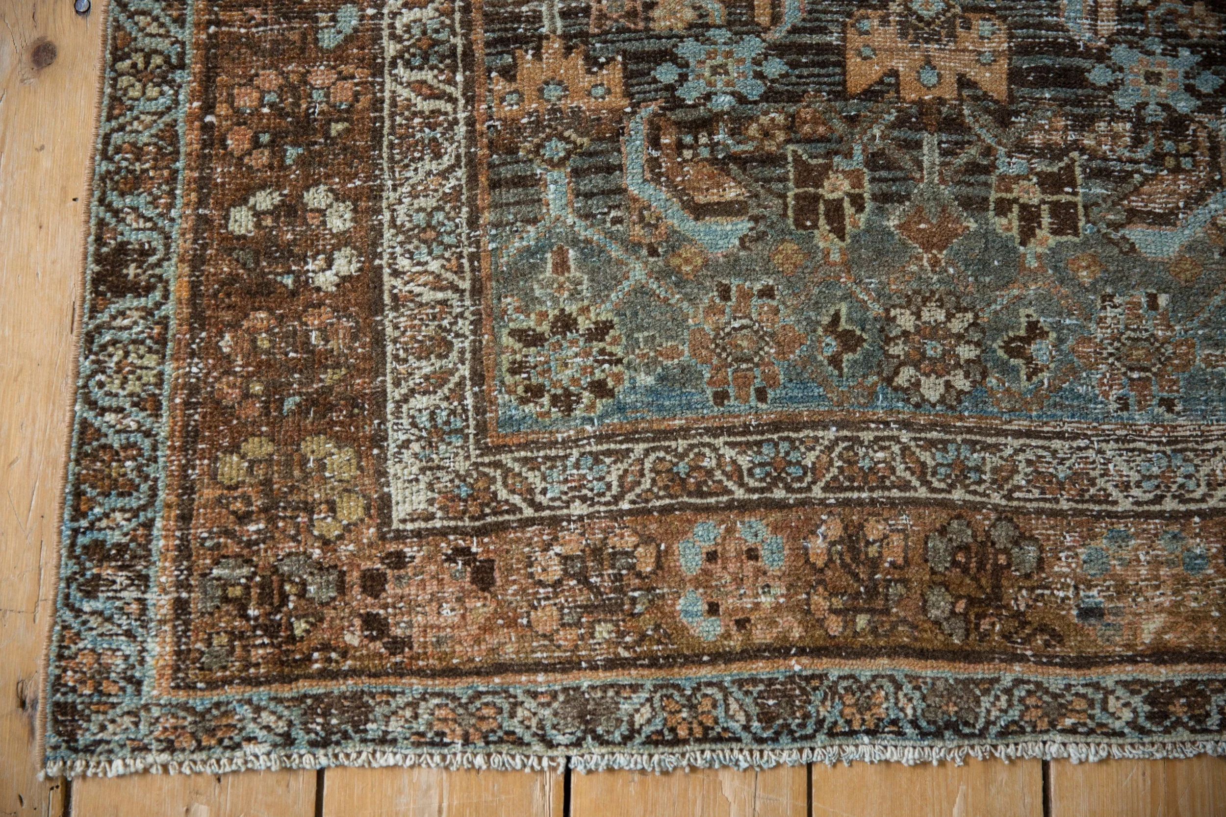 3.5x6 Vintage Distressed Malayer Rug - Image 8