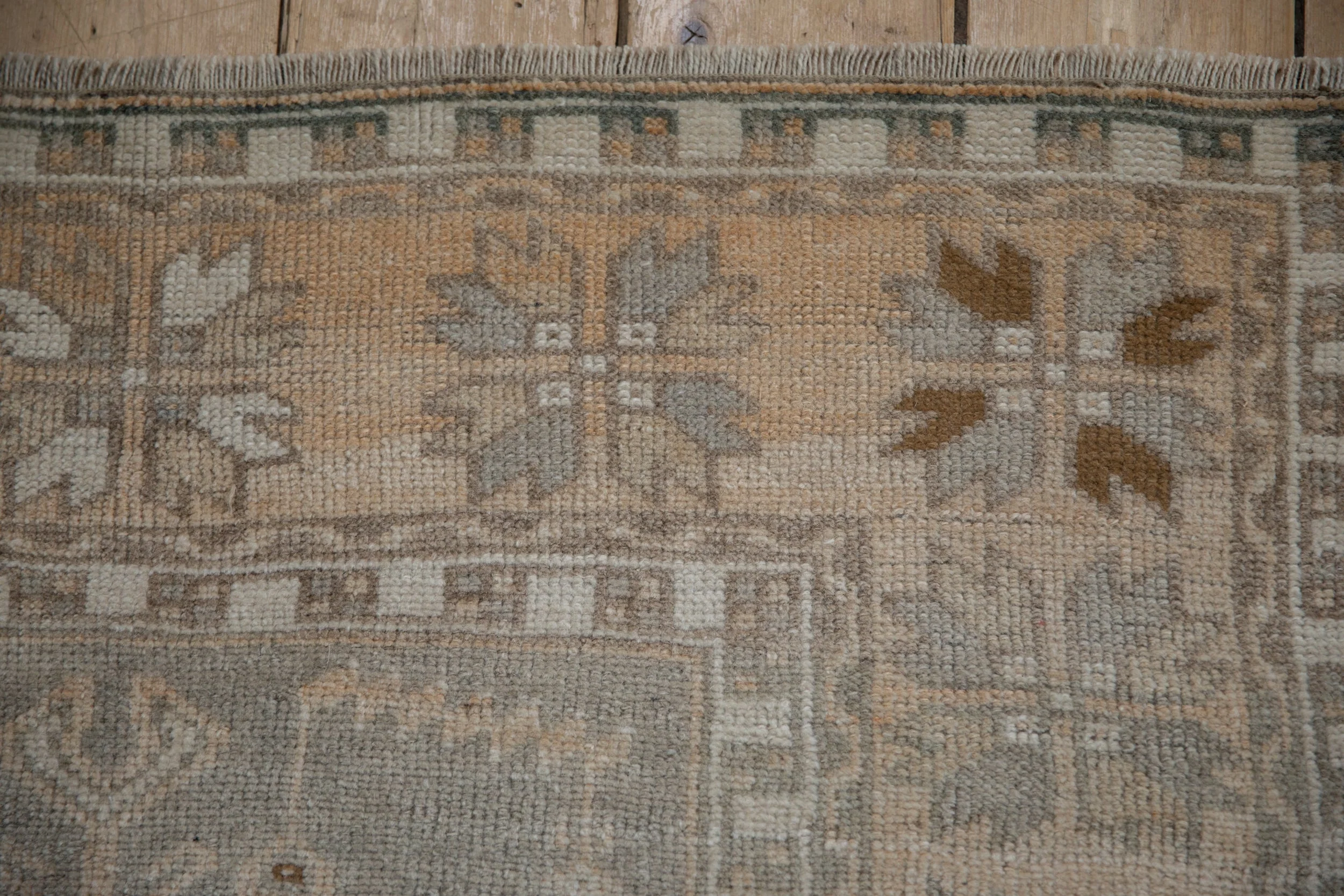 3.5x6 Vintage Distressed Oushak Rug - Image 11