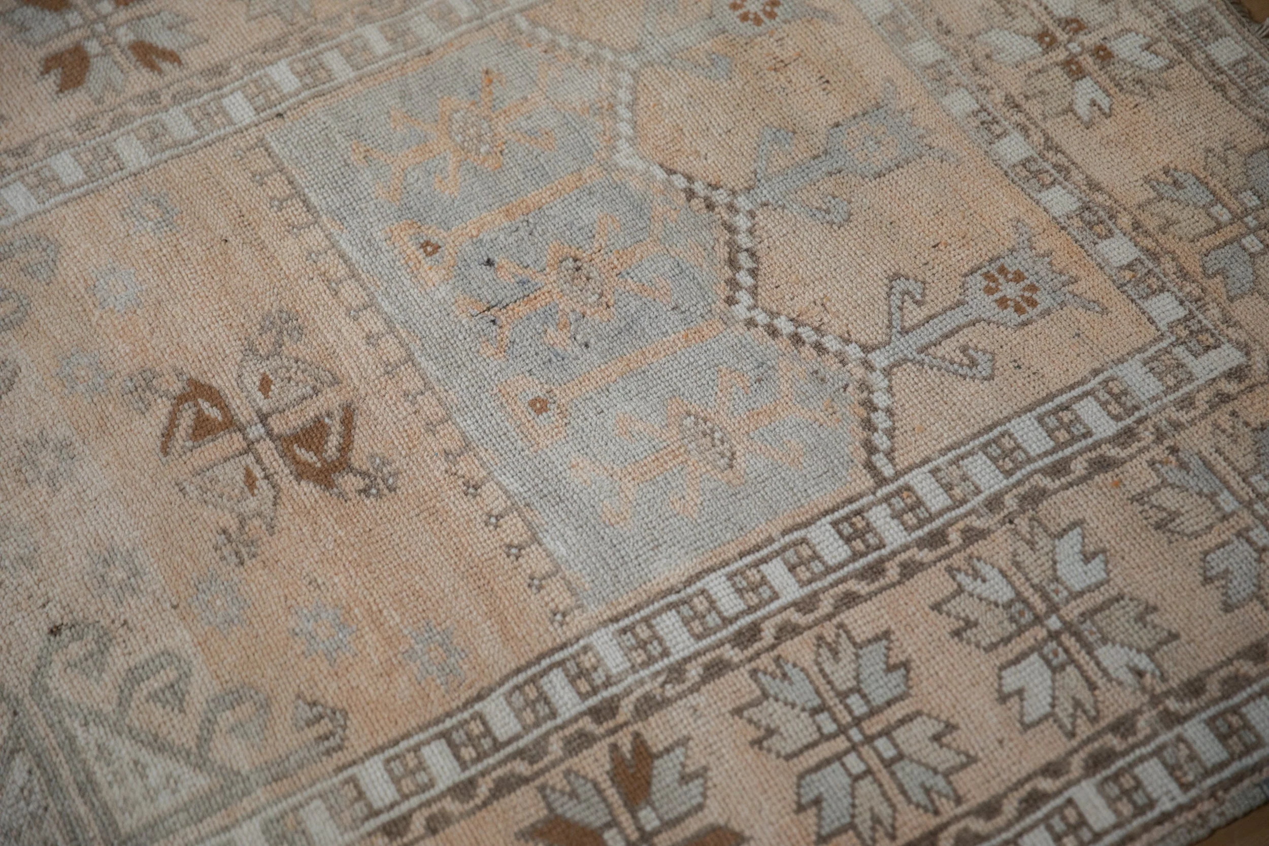 3.5x6 Vintage Distressed Oushak Rug - Image 12