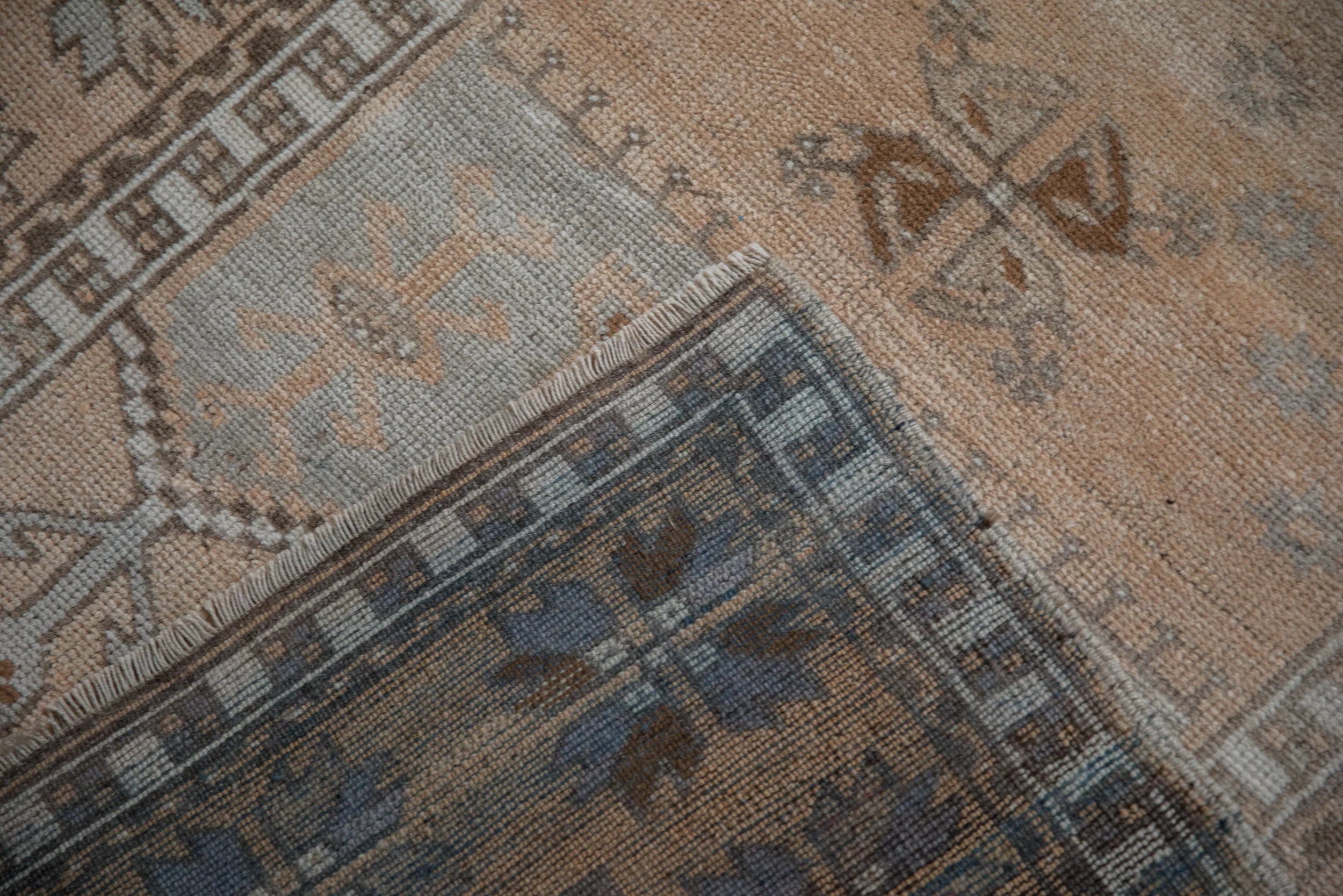 3.5x6 Vintage Distressed Oushak Rug - Image 13