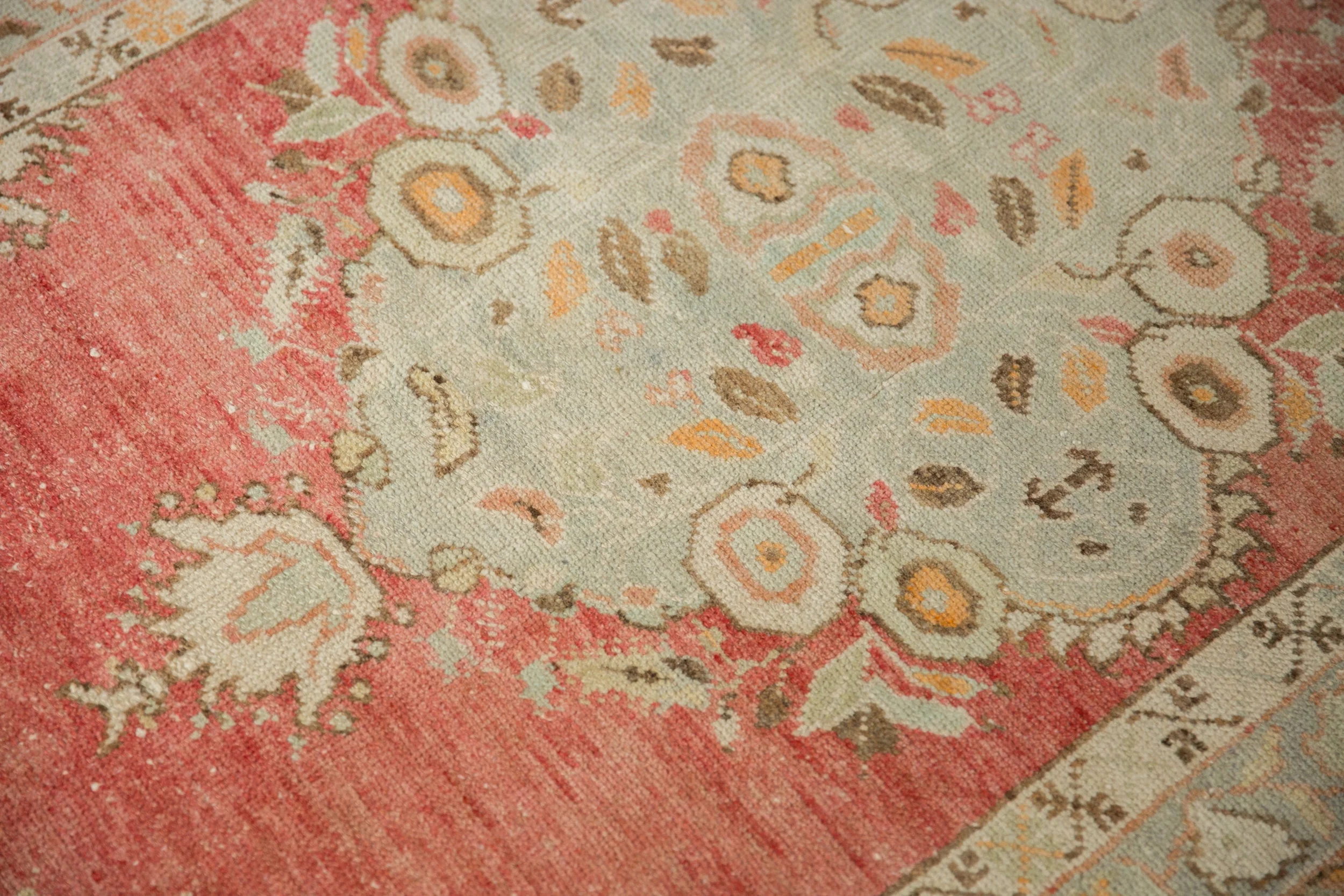 3.5x6 Vintage Distressed Oushak Rug - Image 6
