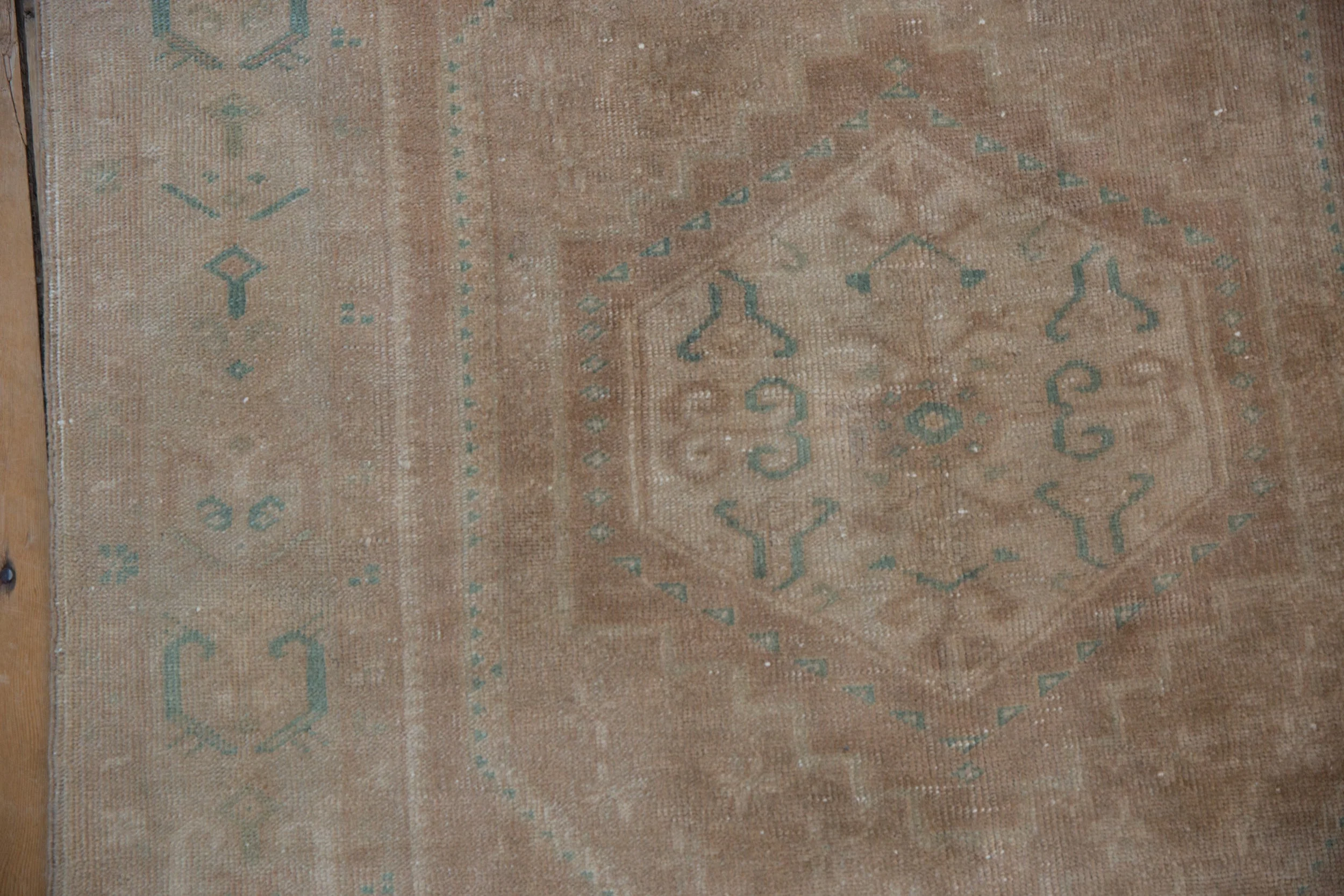 3.5x6 Vintage Distressed Oushak Rug - Image 5