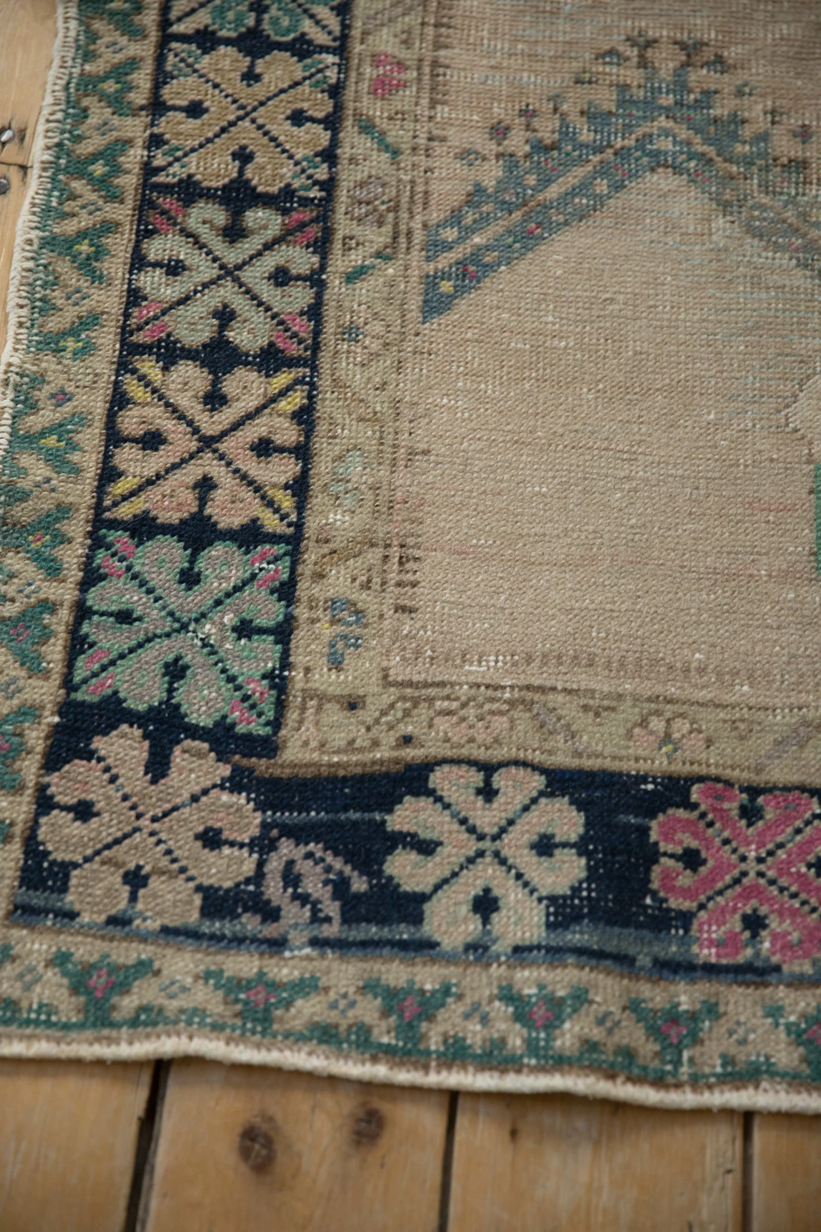 3.5x6 Vintage Distressed Oushak Rug - Image 7