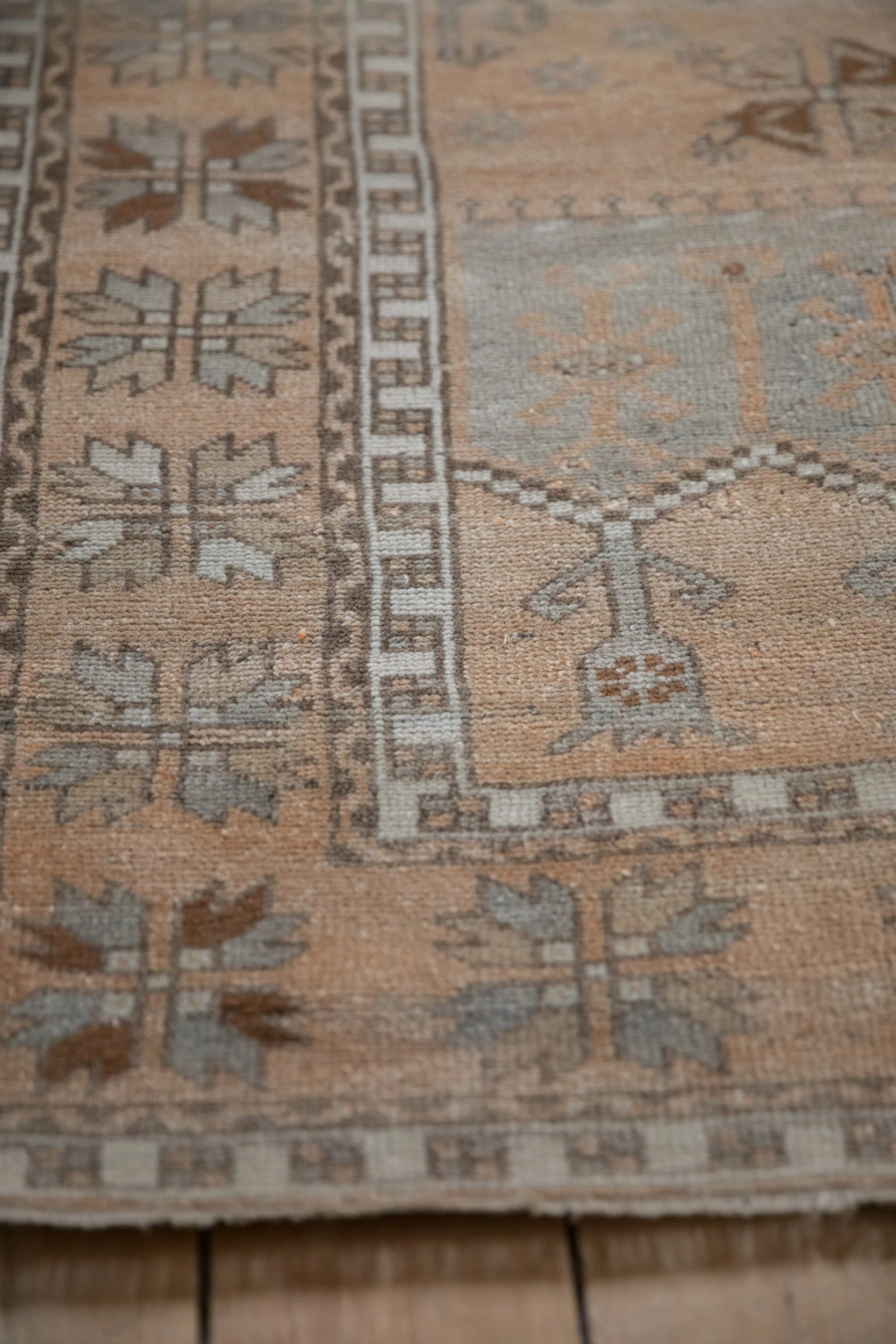3.5x6 Vintage Distressed Oushak Rug - Image 8