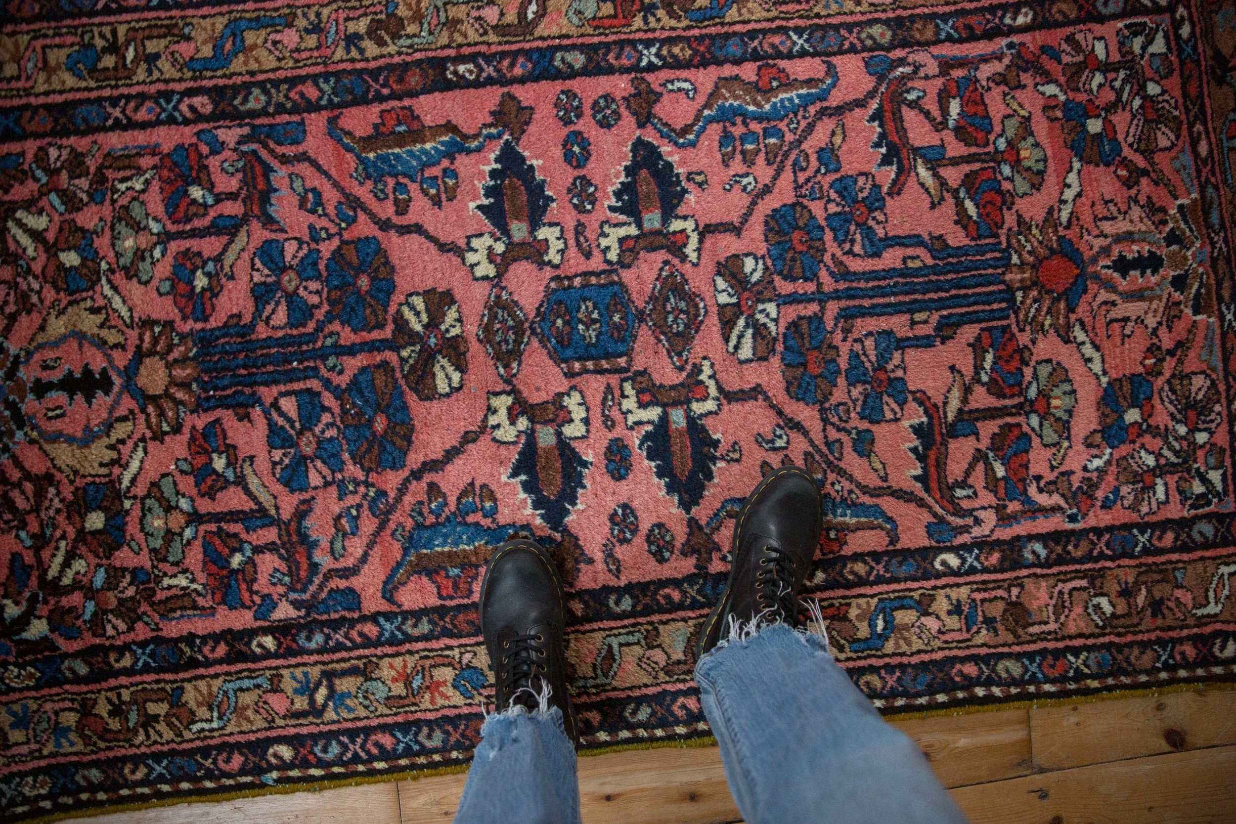 3.5x6 Vintage Mehriban Rug - Image 2