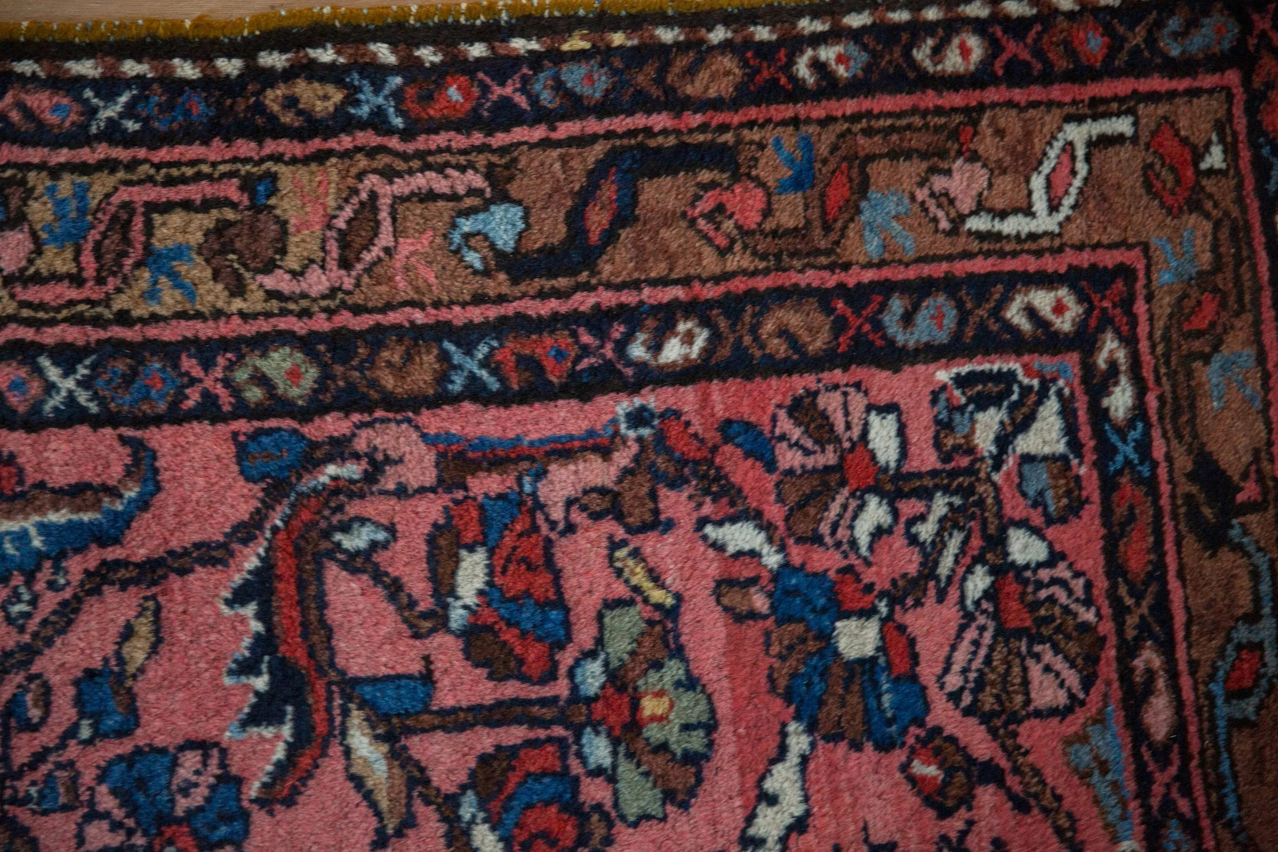 3.5x6 Vintage Mehriban Rug - Image 3