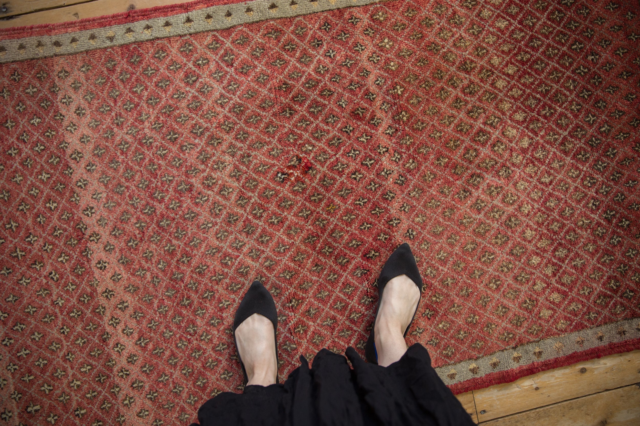 3.5x6 Vintage Oushak Rug - Image 2