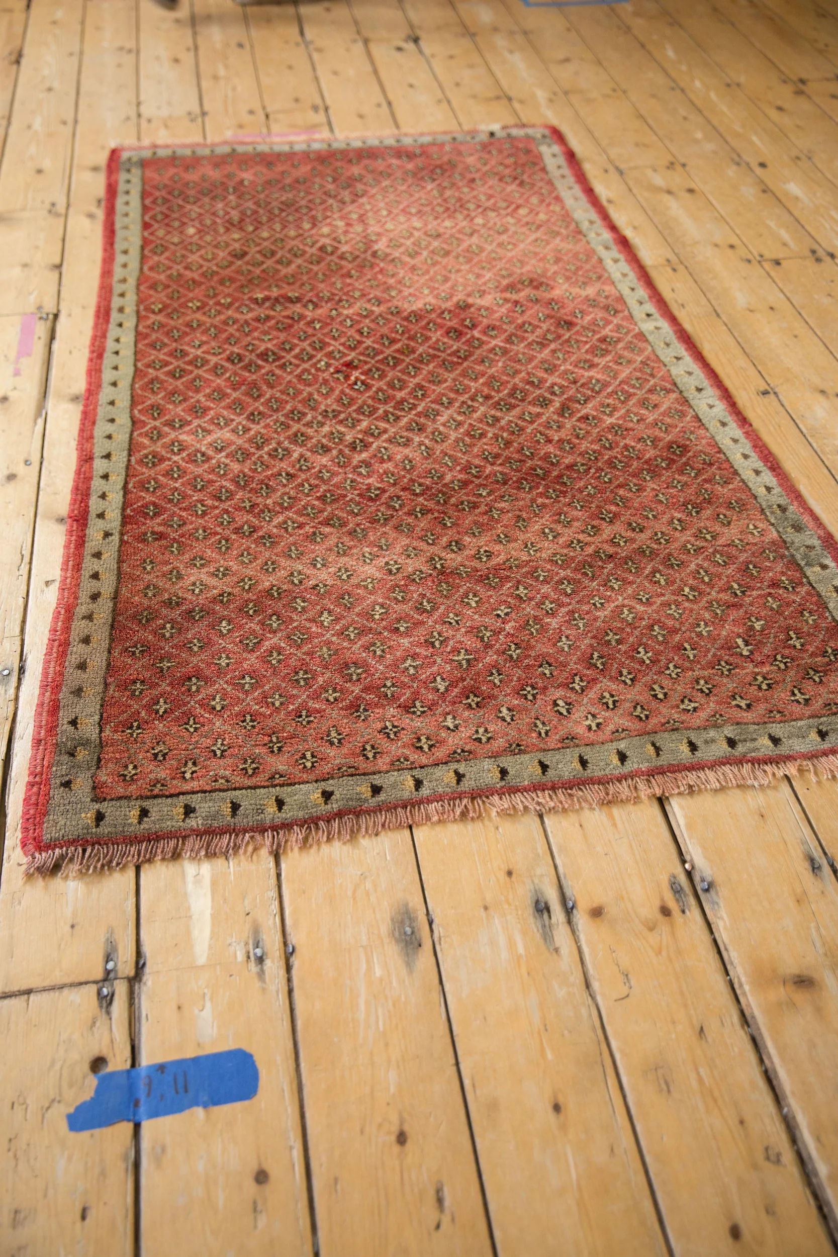 3.5x6 Vintage Oushak Rug - Image 6