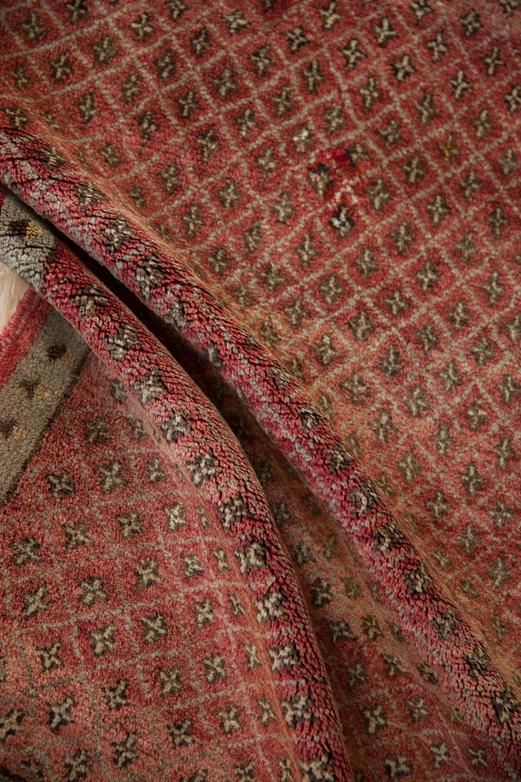 3.5x6 Vintage Oushak Rug - Image 8