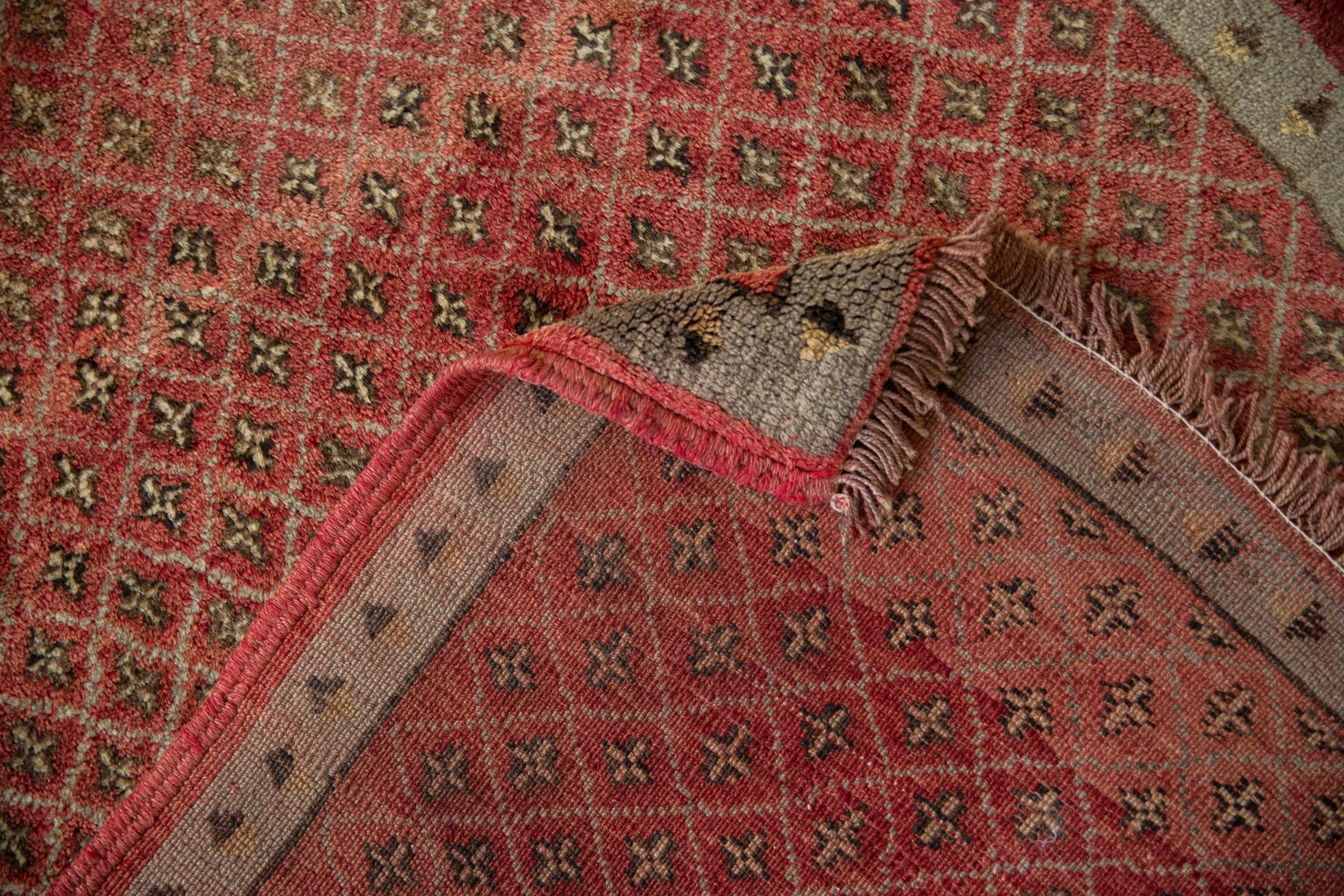 3.5x6 Vintage Oushak Rug - Image 9