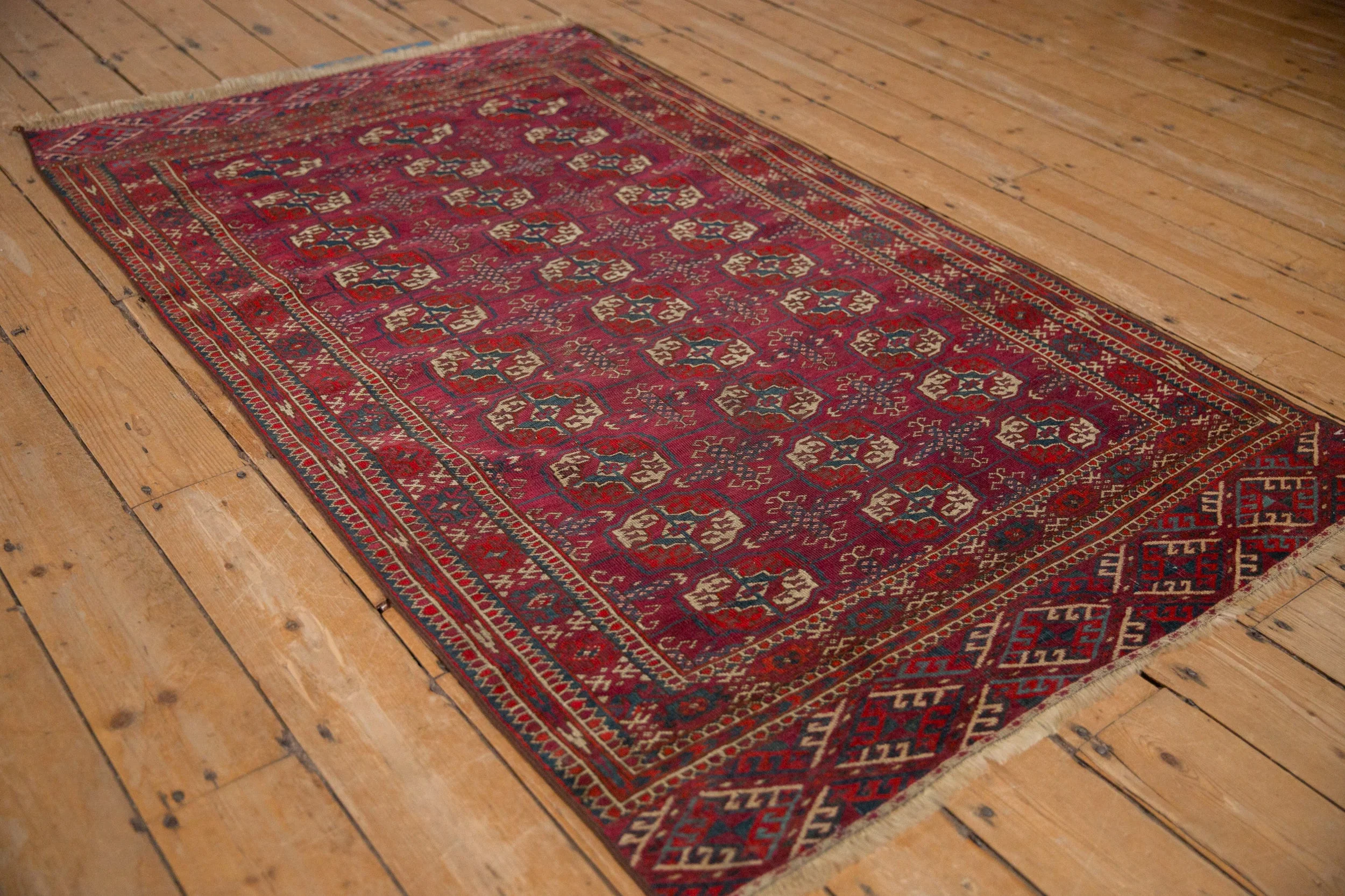 3.5x6 Vintage Tekke Rug - Image 4
