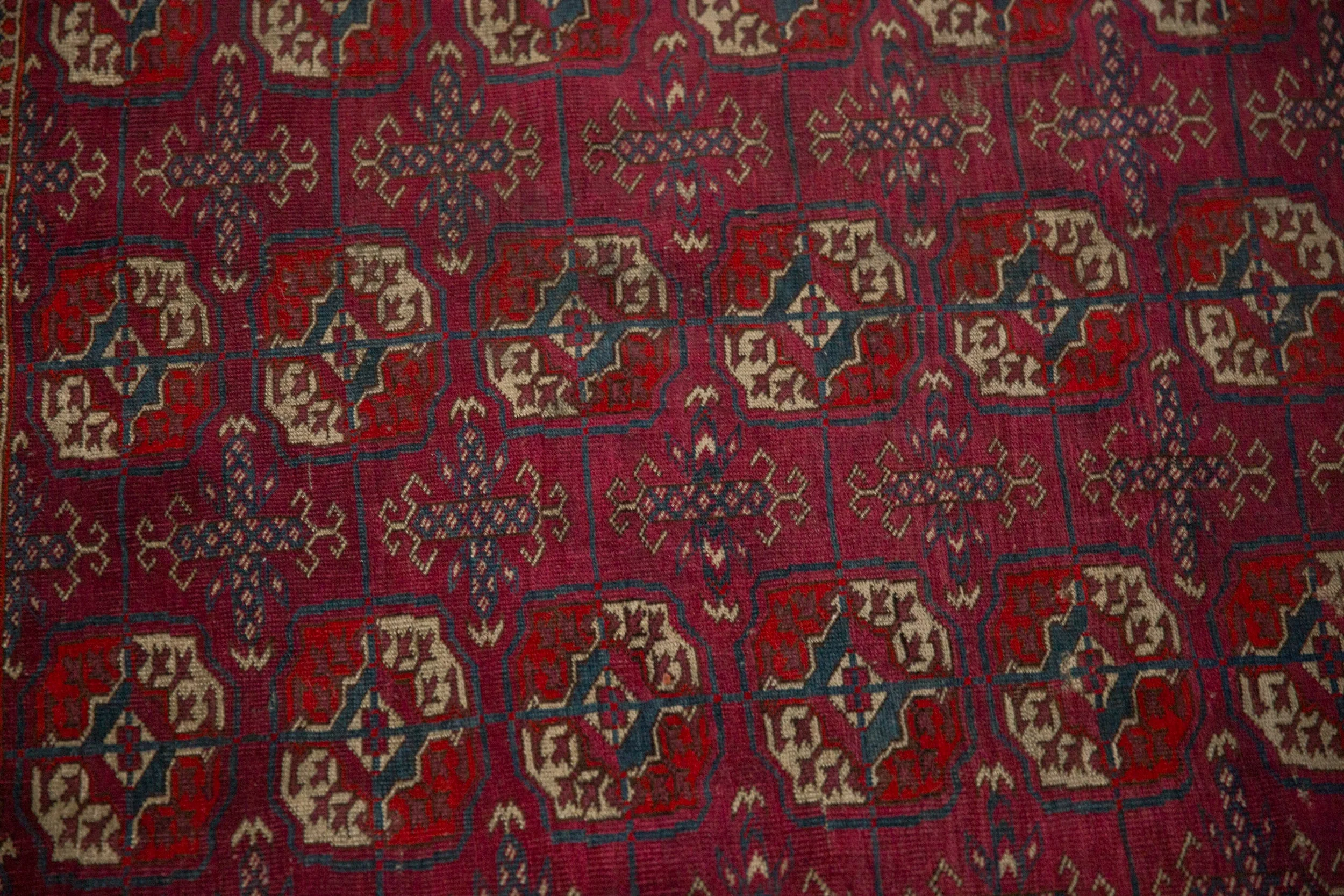 3.5x6 Vintage Tekke Rug - Image 7