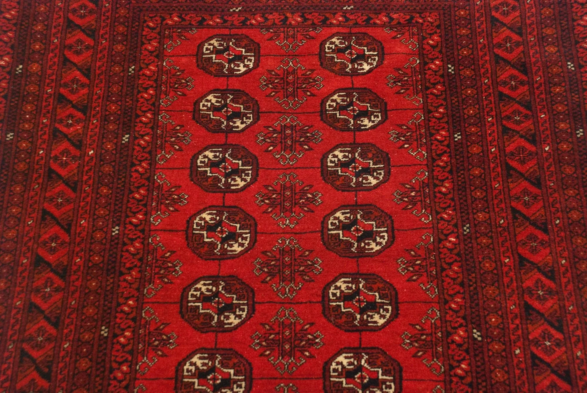 3.5x7 Vintage Daulatabad Rug Runner - Image 2