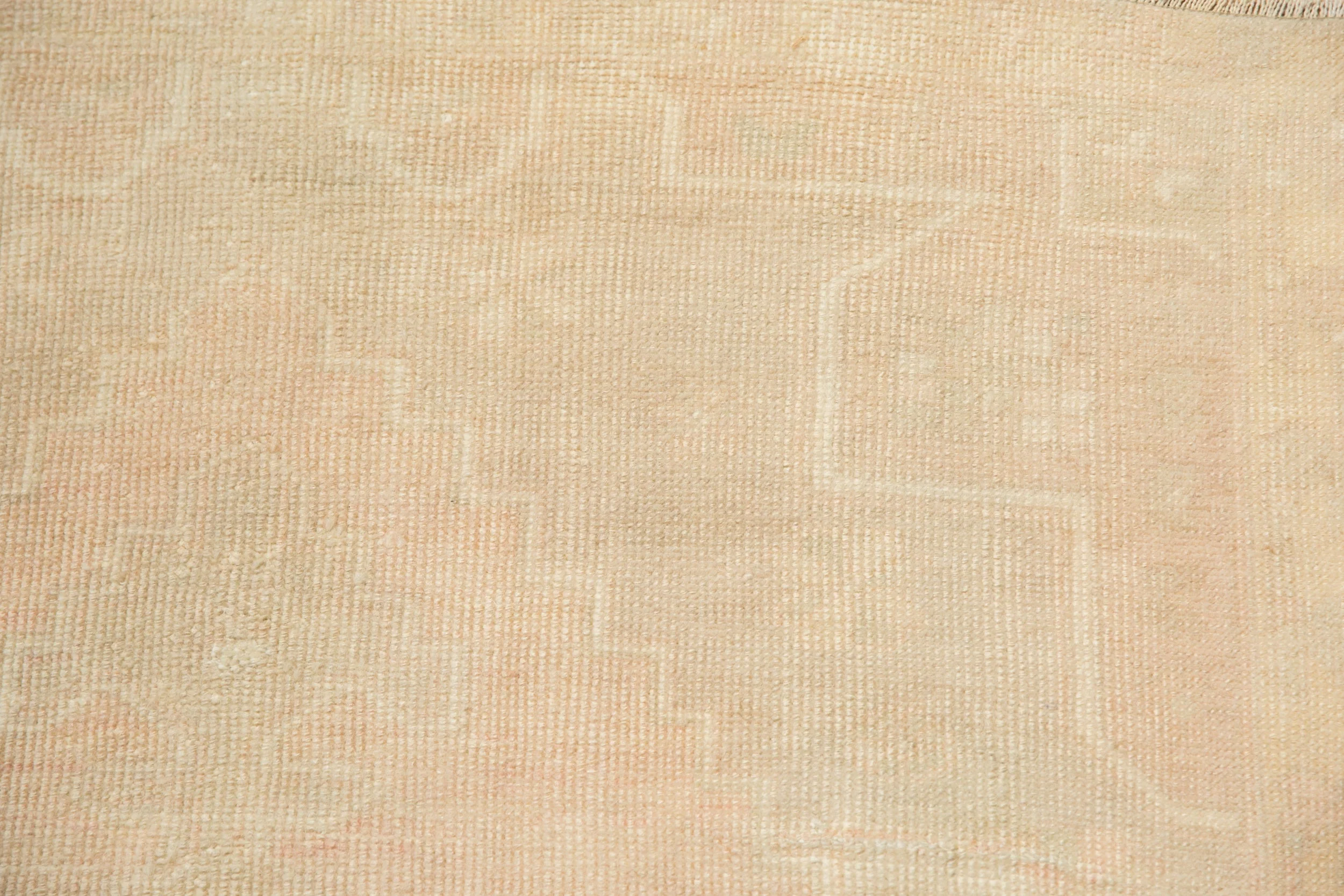 3.5x7 Vintage Distressed Oushak Rug Runner - Image 3