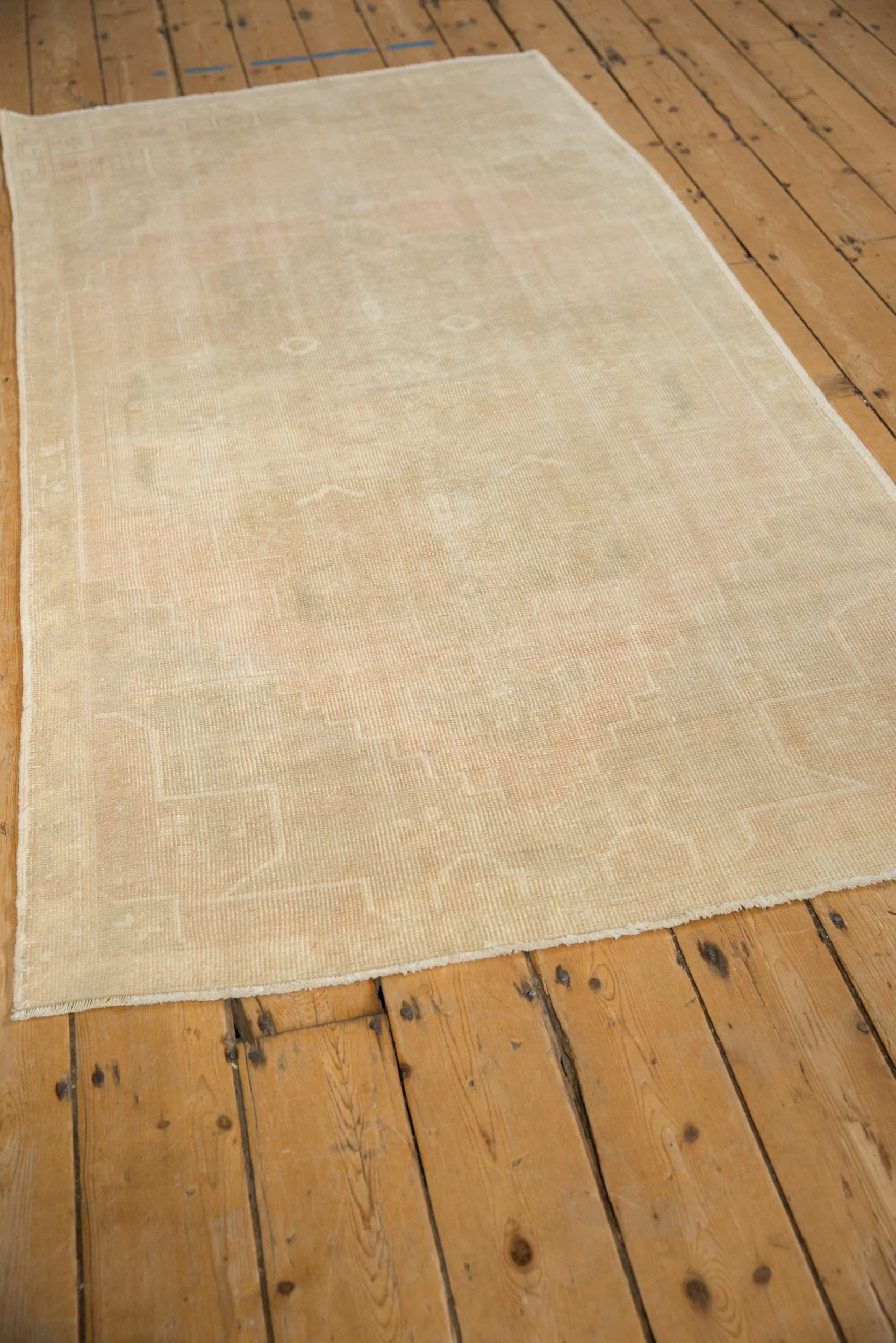 3.5x7 Vintage Distressed Oushak Rug Runner - Image 5