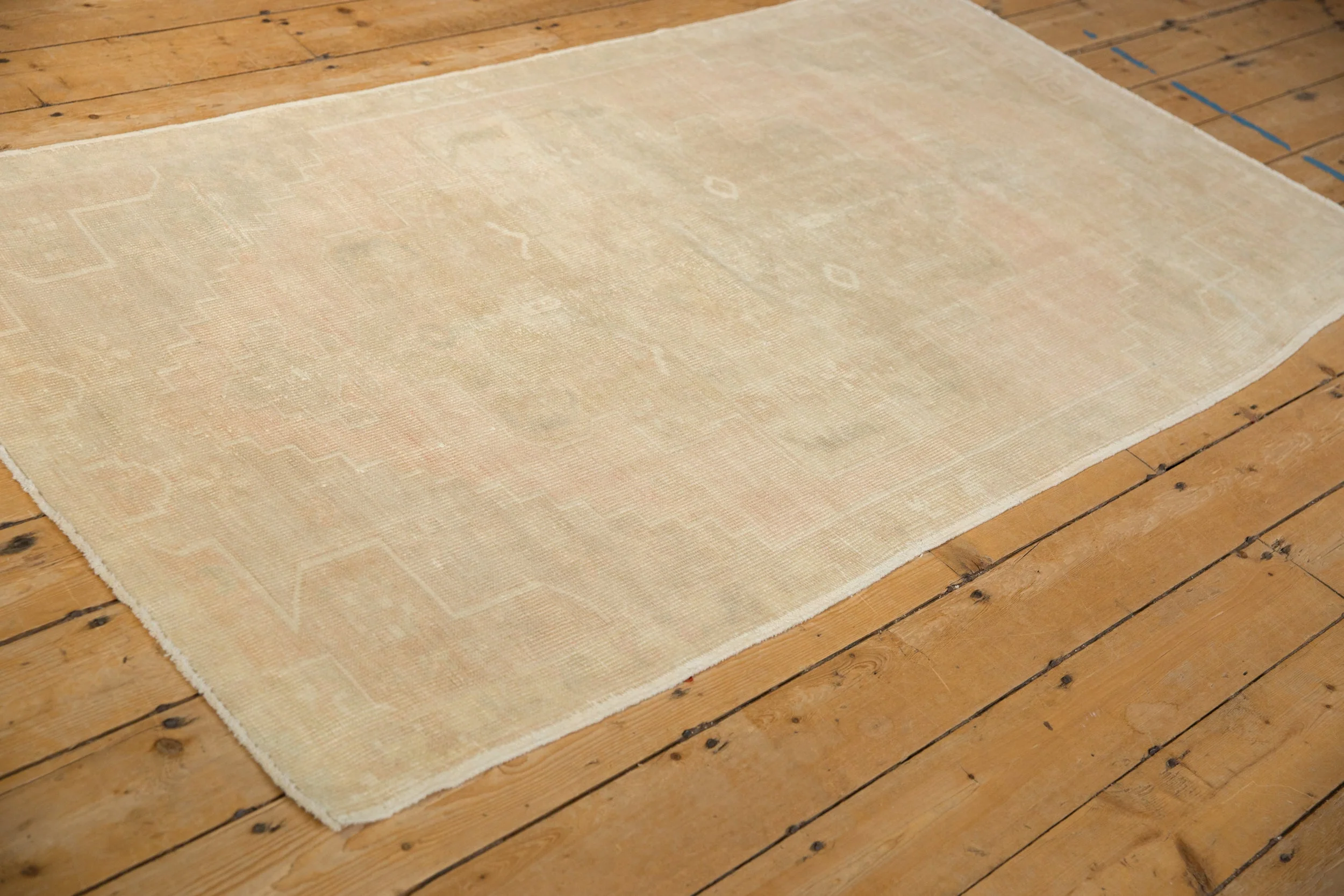 3.5x7 Vintage Distressed Oushak Rug Runner - Image 6