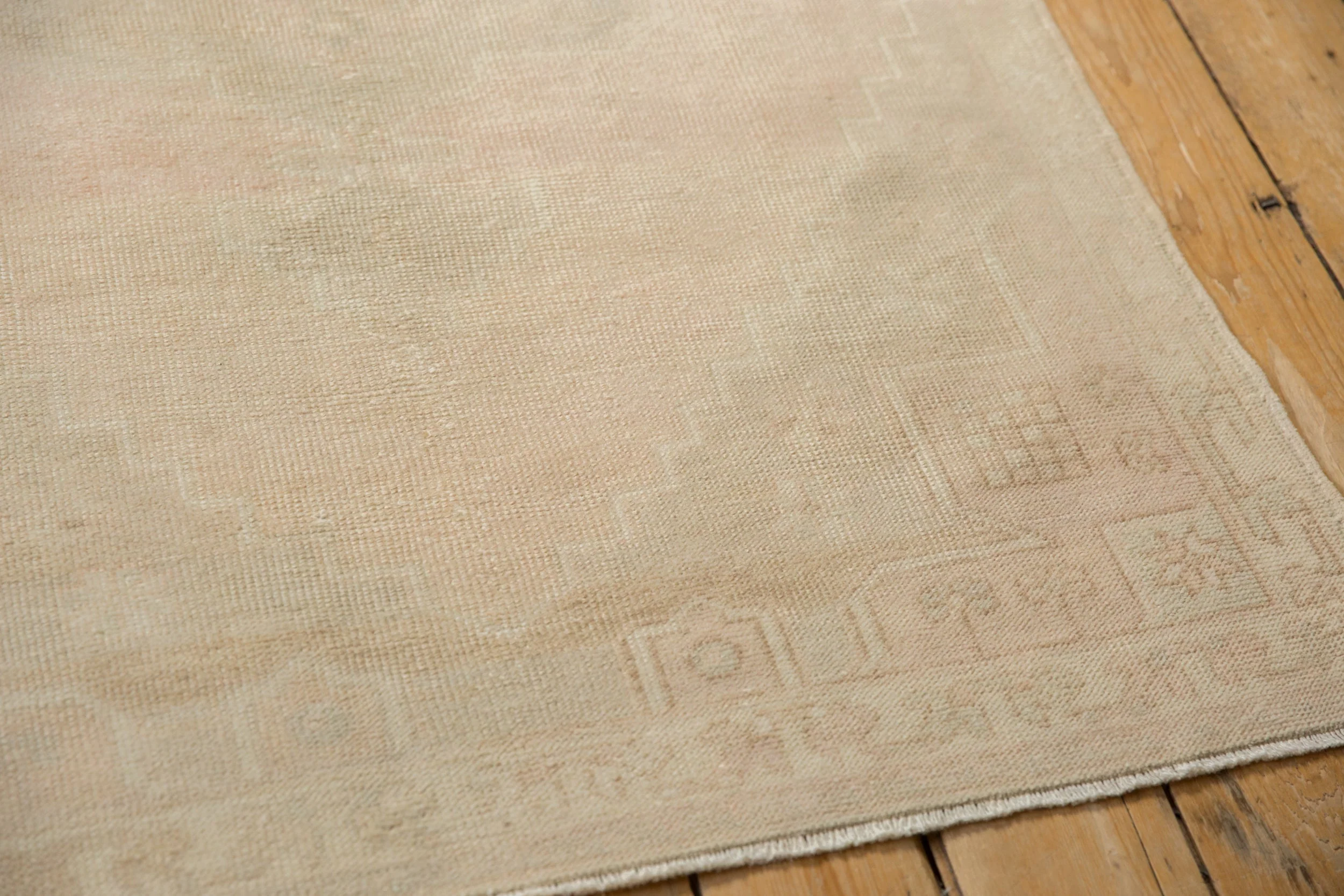 3.5x7 Vintage Distressed Oushak Rug Runner - Image 9