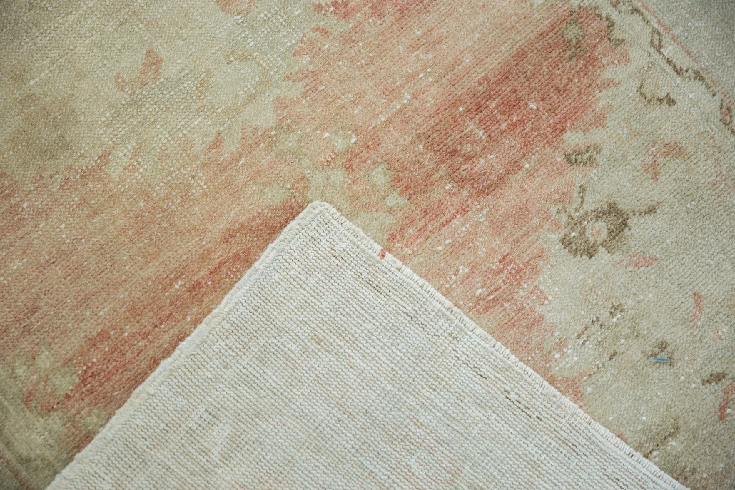 3.5x7 Vintage Distressed Oushak Rug Runner - Image 10