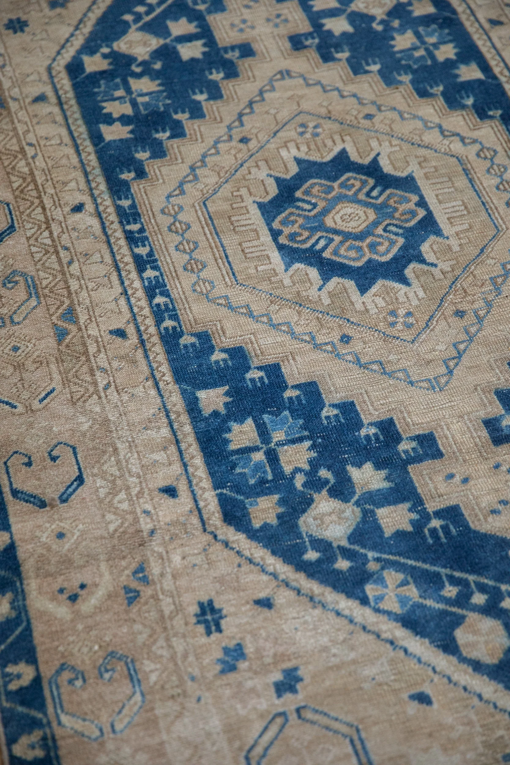 3.5x7 Vintage Distressed Oushak Rug Runner - Image 10
