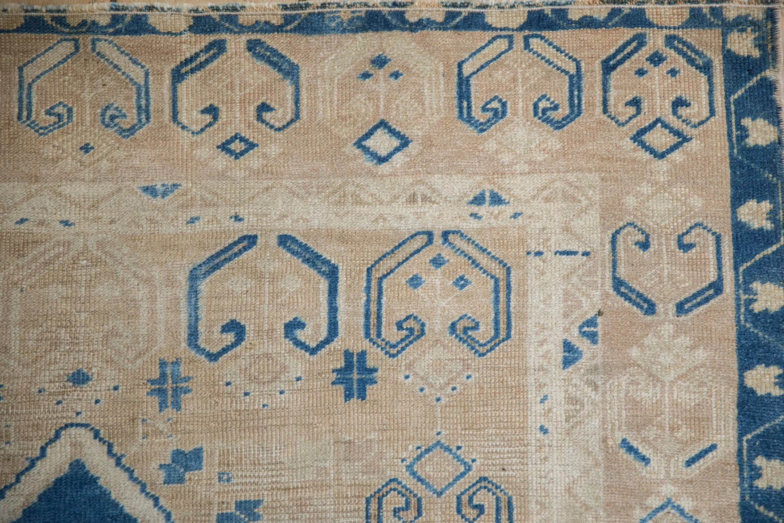 3.5x7 Vintage Distressed Oushak Rug Runner - Image 3