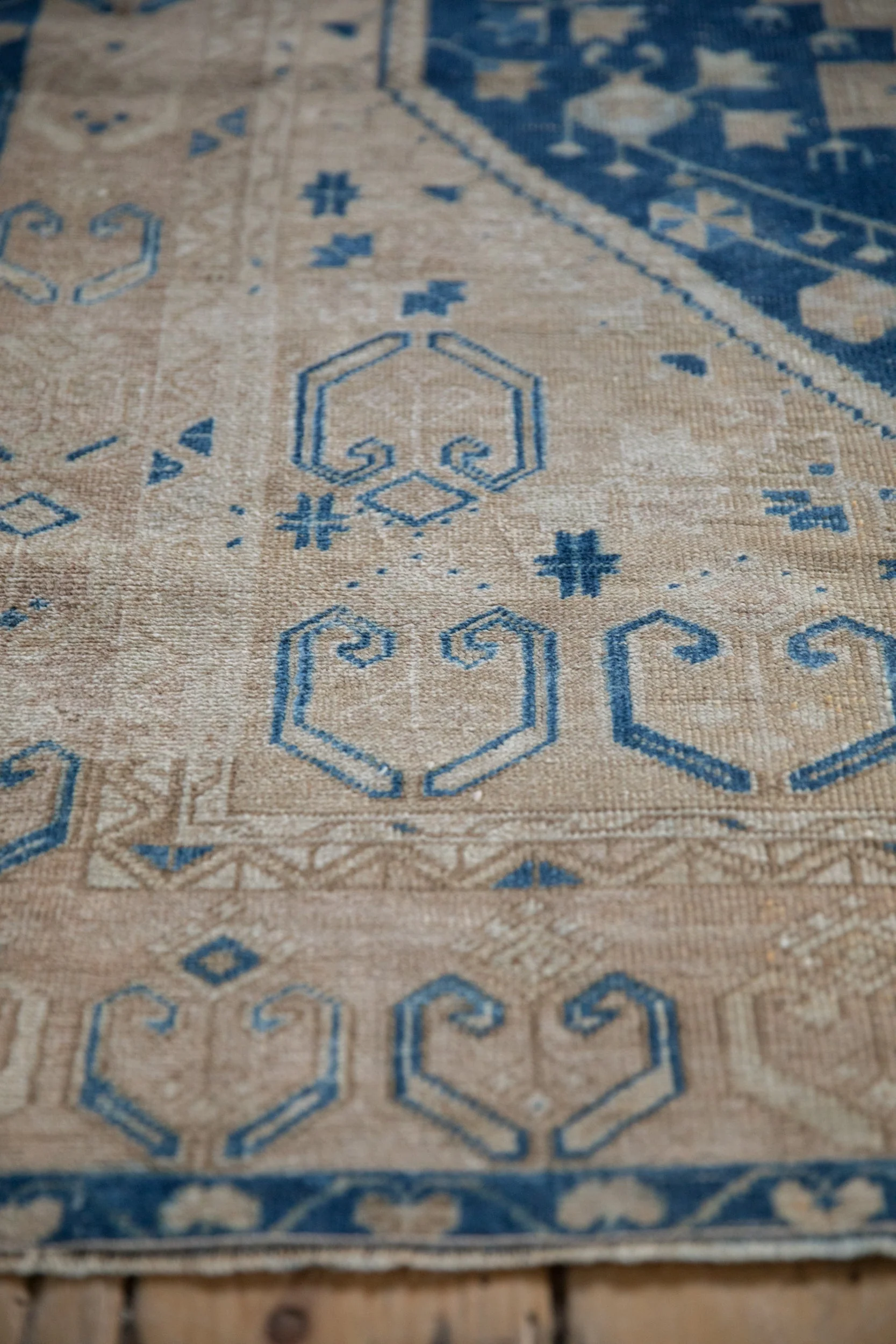 3.5x7 Vintage Distressed Oushak Rug Runner - Image 7