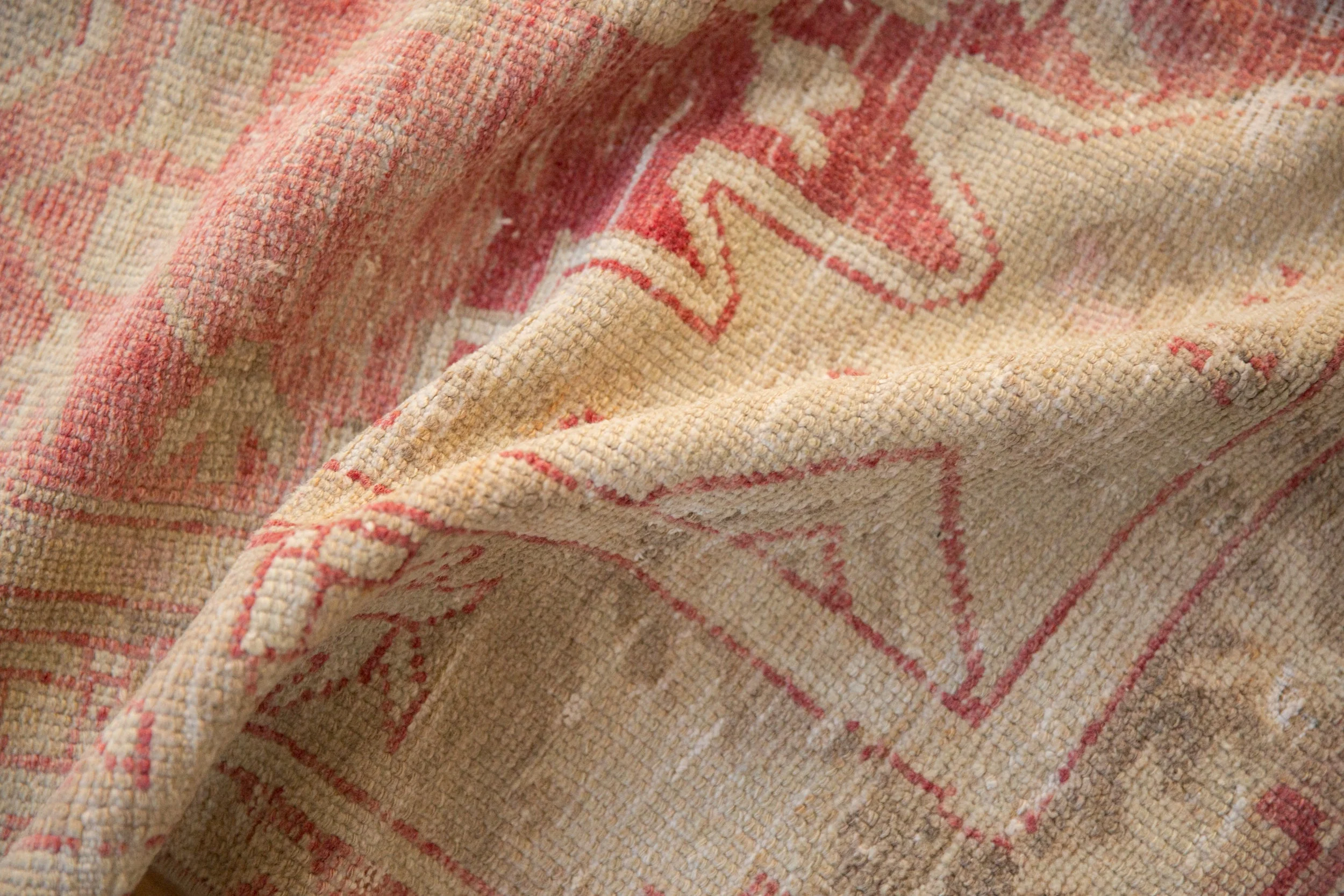 3.5x7 Vintage Distressed Oushak Rug Runner - Image 10