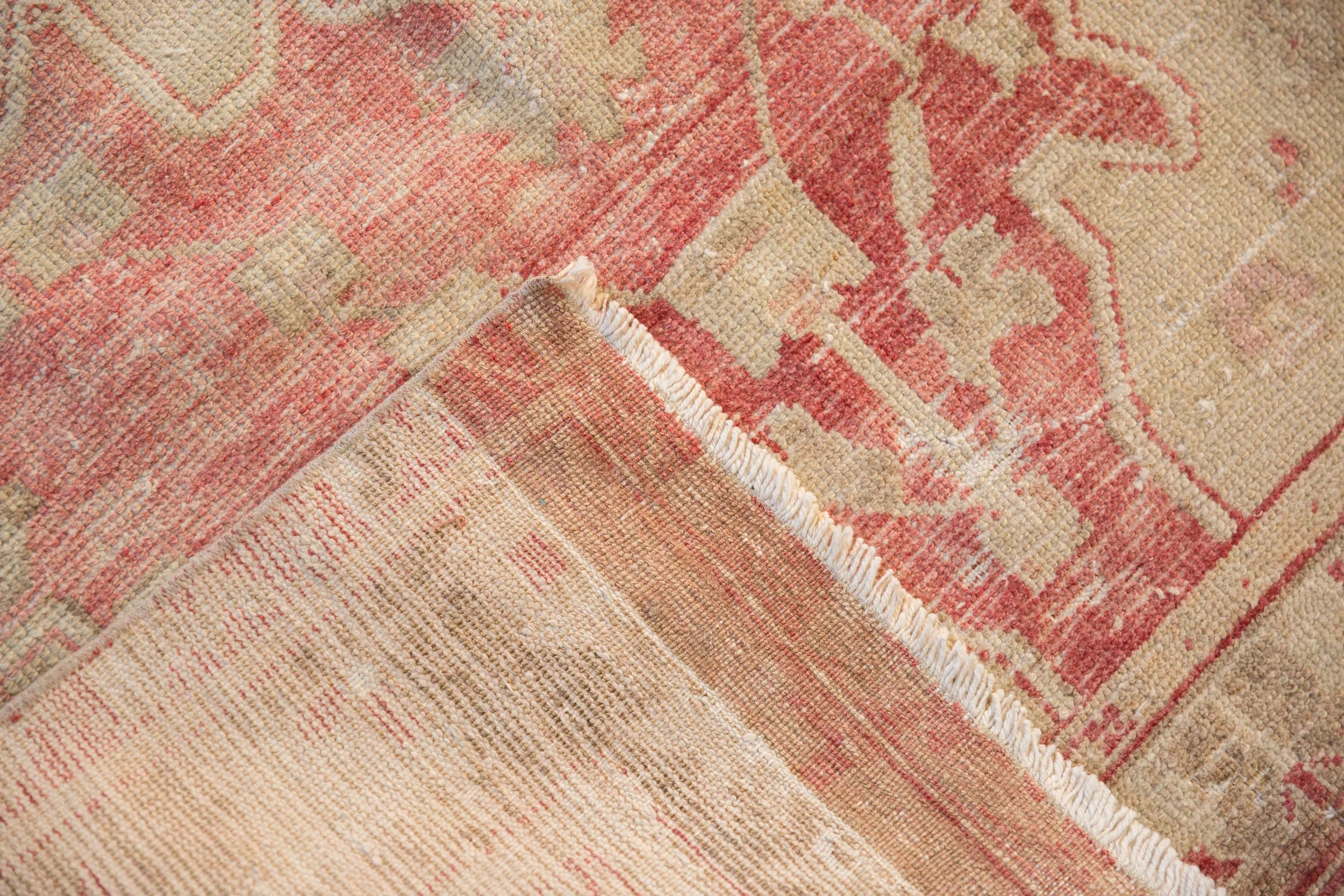 3.5x7 Vintage Distressed Oushak Rug Runner - Image 11