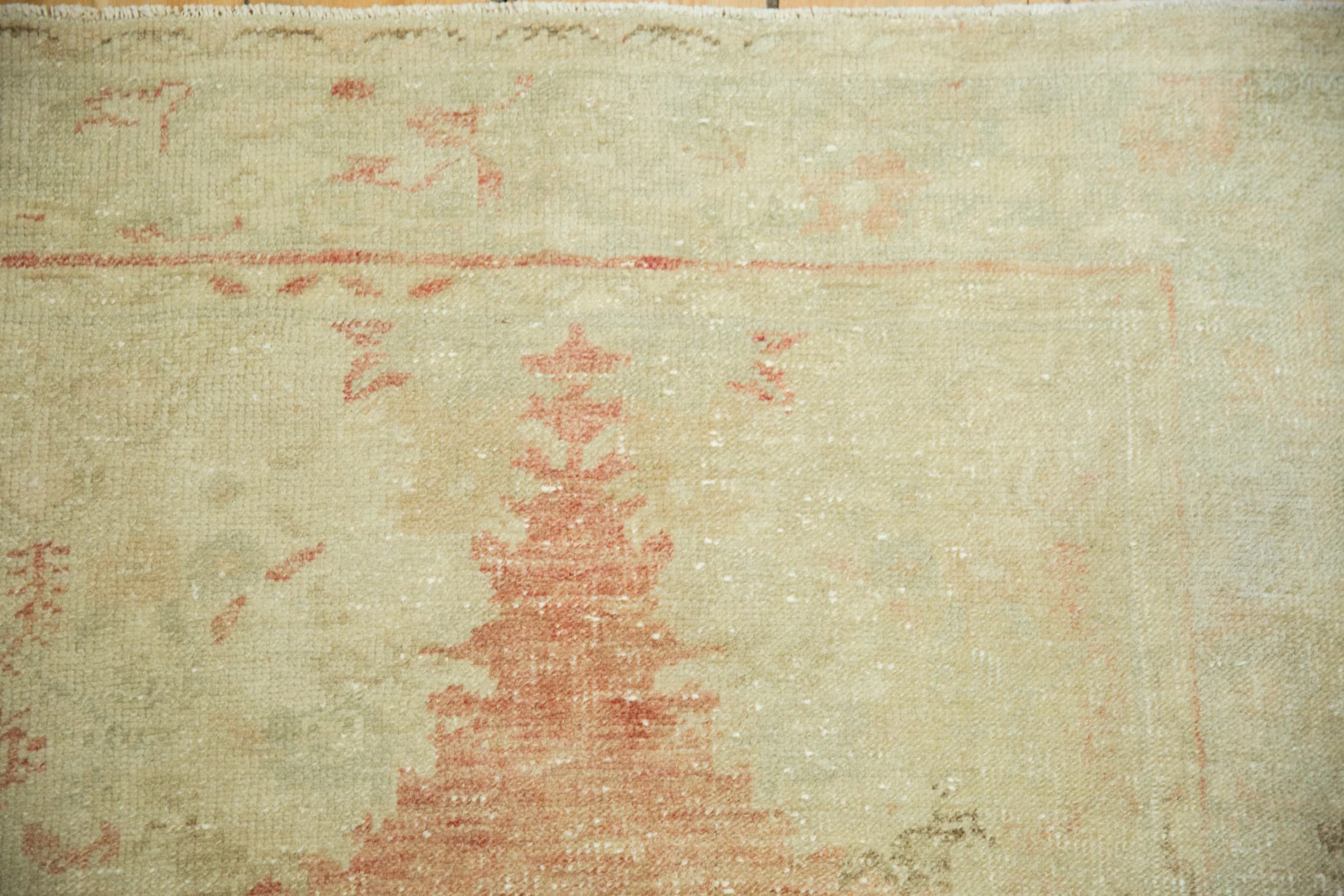 3.5x7 Vintage Distressed Oushak Rug Runner - Image 3