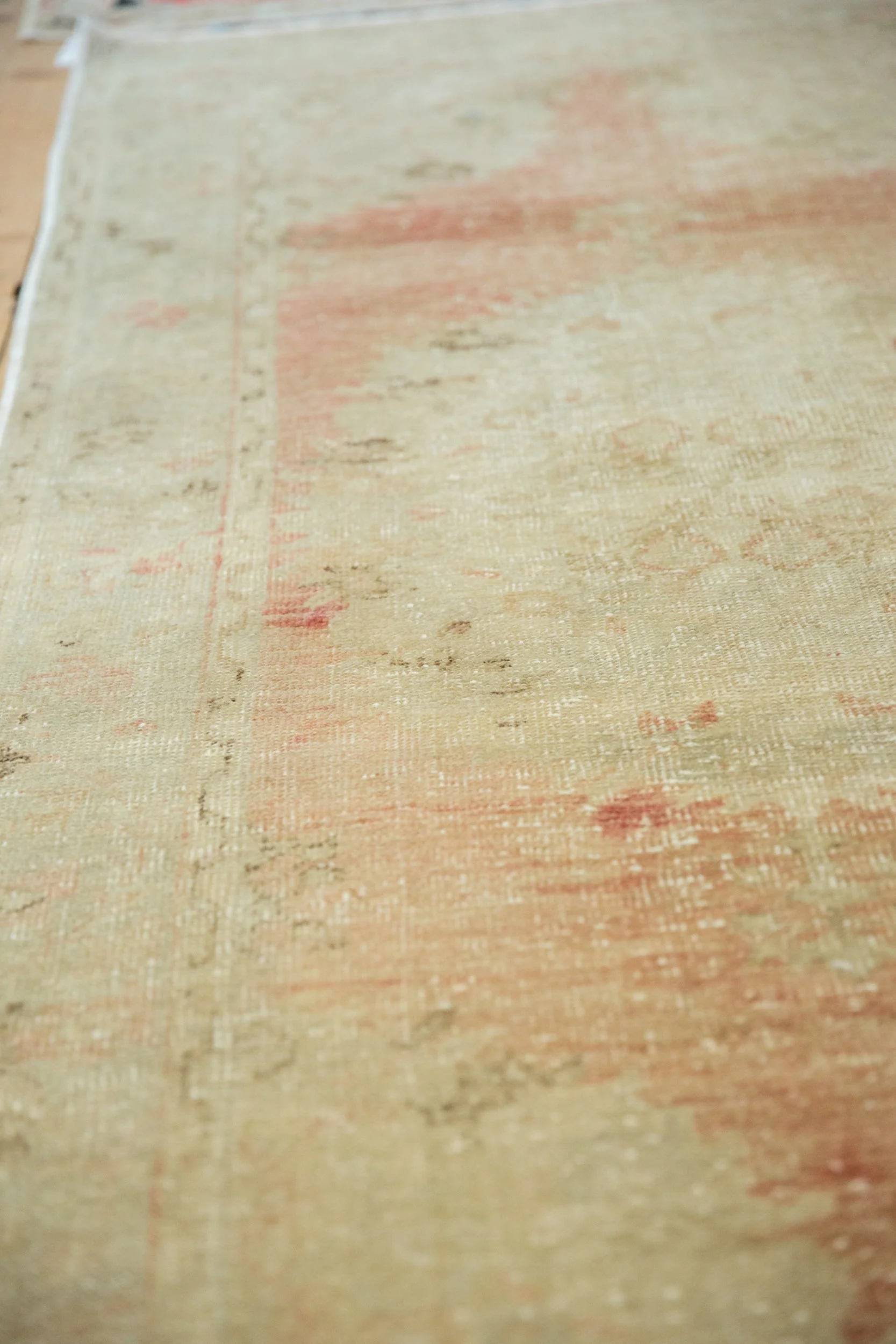 3.5x7 Vintage Distressed Oushak Rug Runner - Image 5