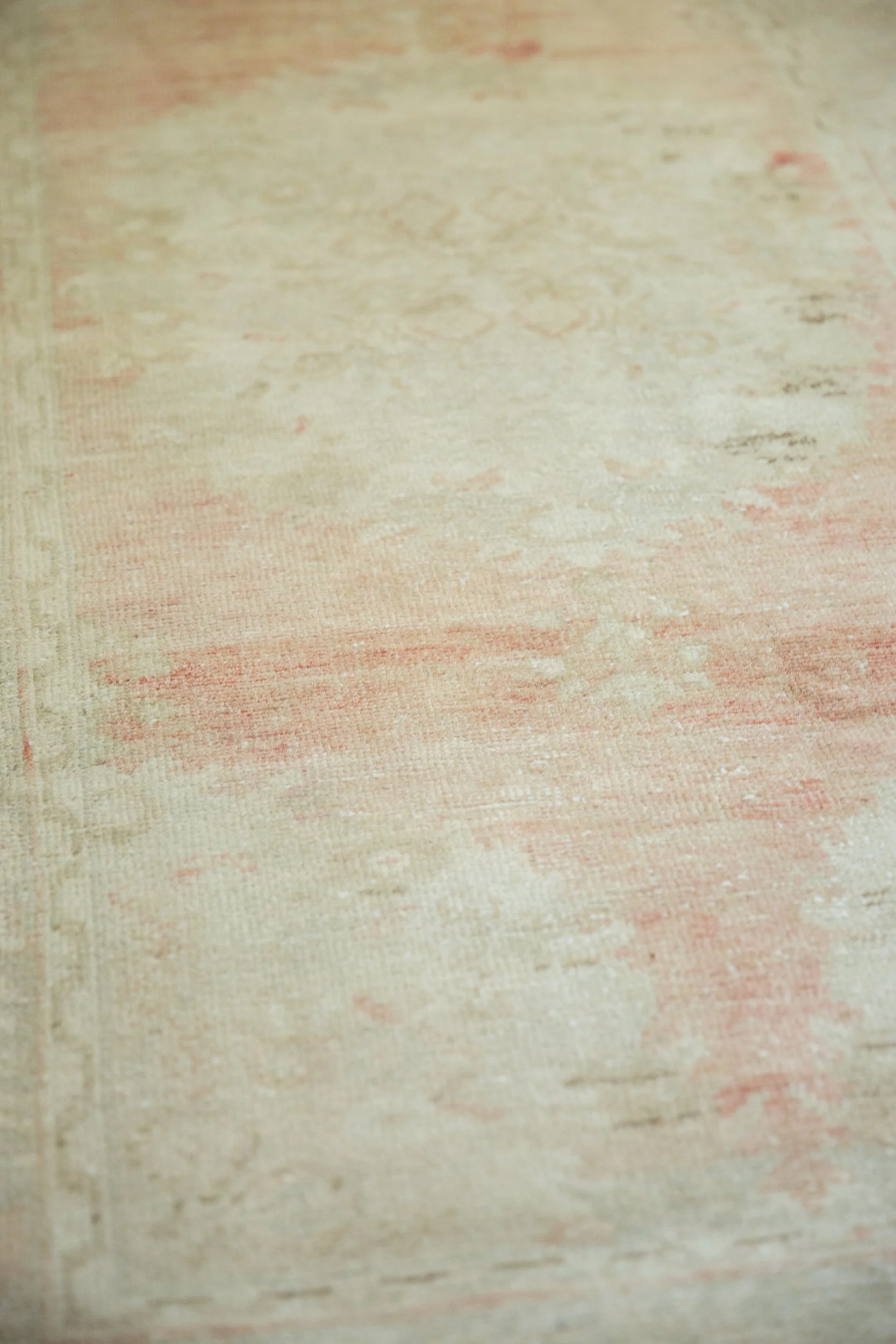 3.5x7 Vintage Distressed Oushak Rug Runner - Image 7