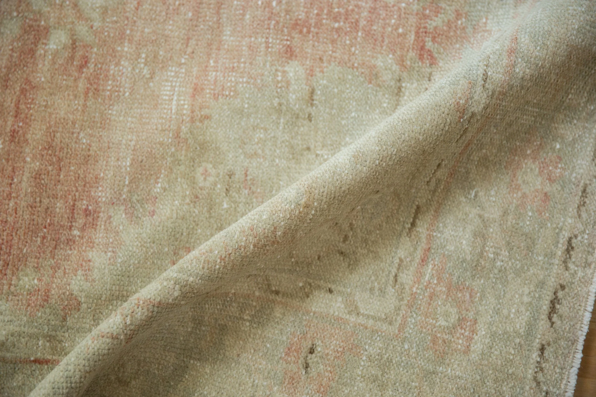 3.5x7 Vintage Distressed Oushak Rug Runner - Image 8
