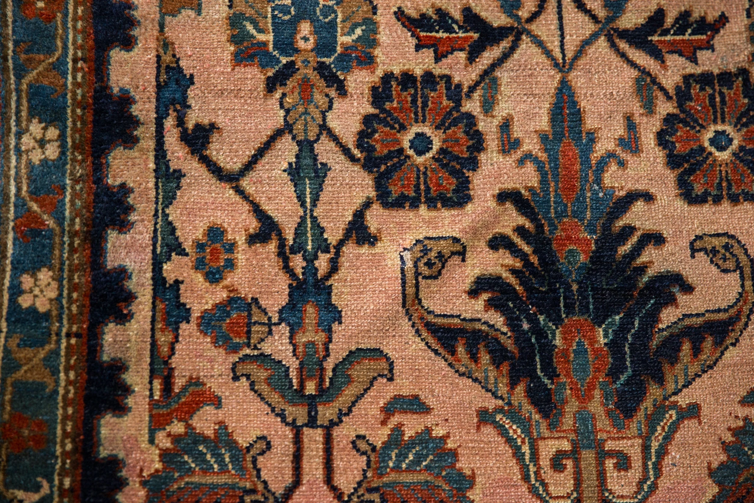3.5x7 Vintage Mehreban Rug Runner - Image 11