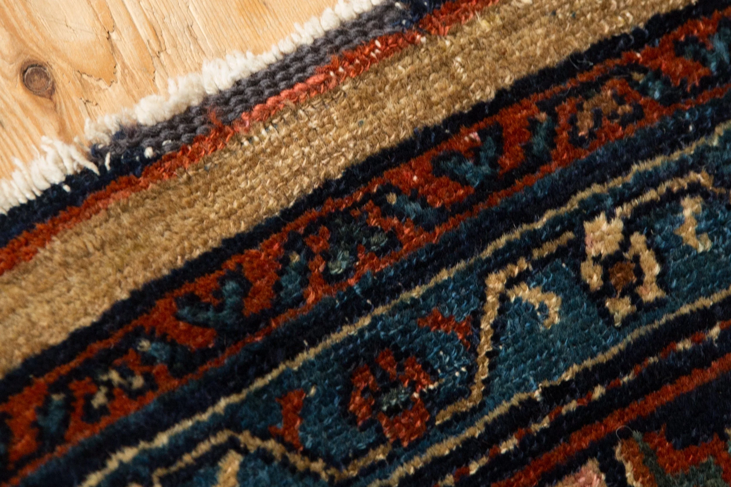 3.5x7 Vintage Mehreban Rug Runner - Image 12