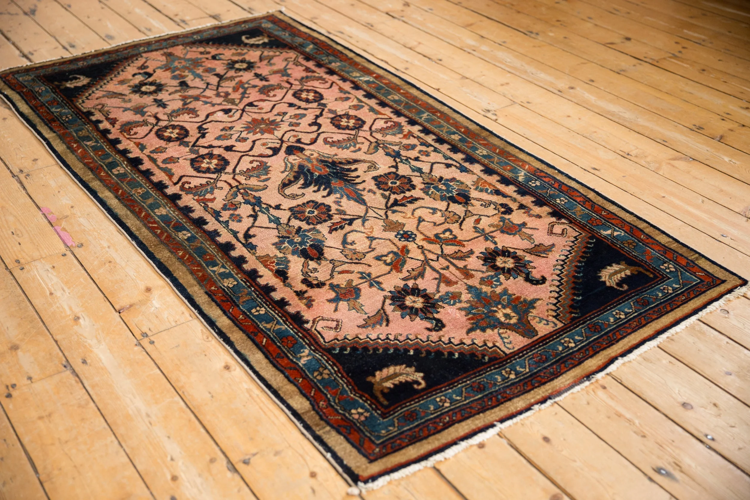 3.5x7 Vintage Mehreban Rug Runner - Image 4