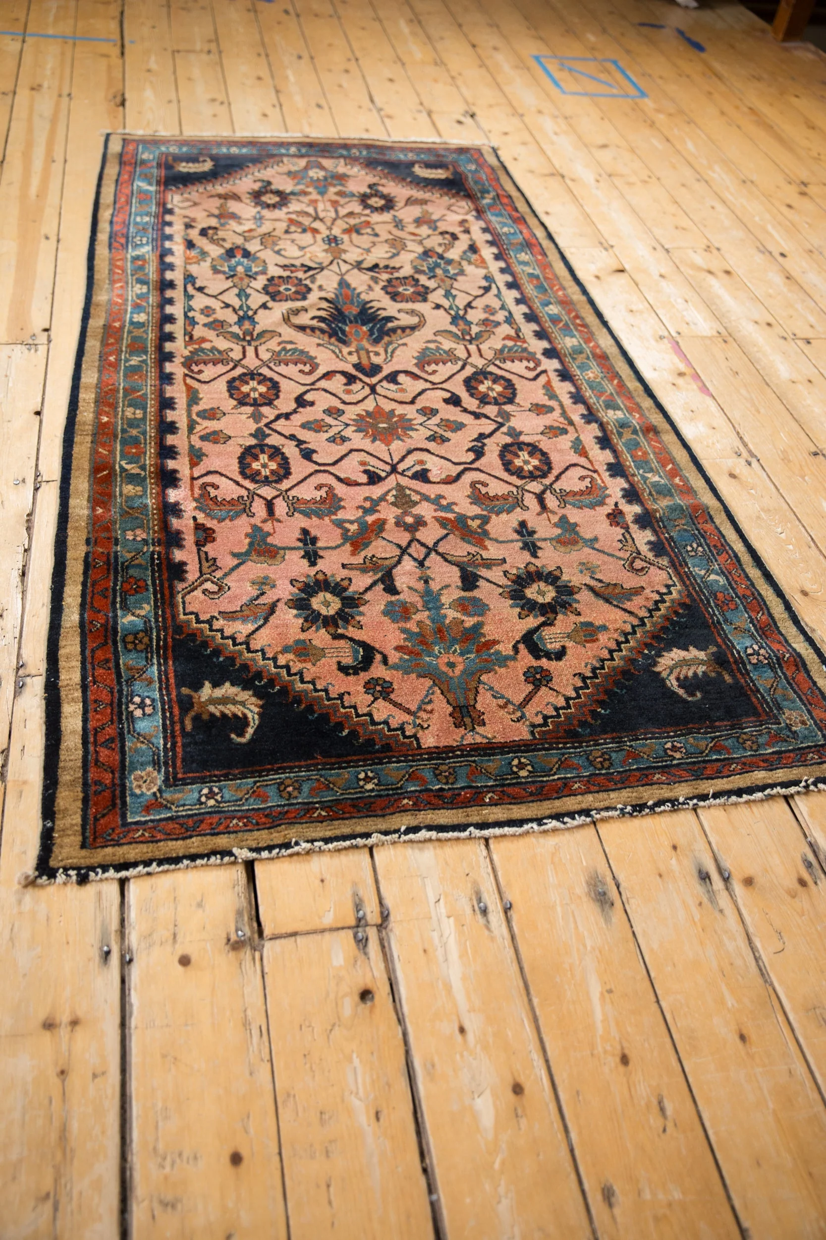 3.5x7 Vintage Mehreban Rug Runner - Image 7