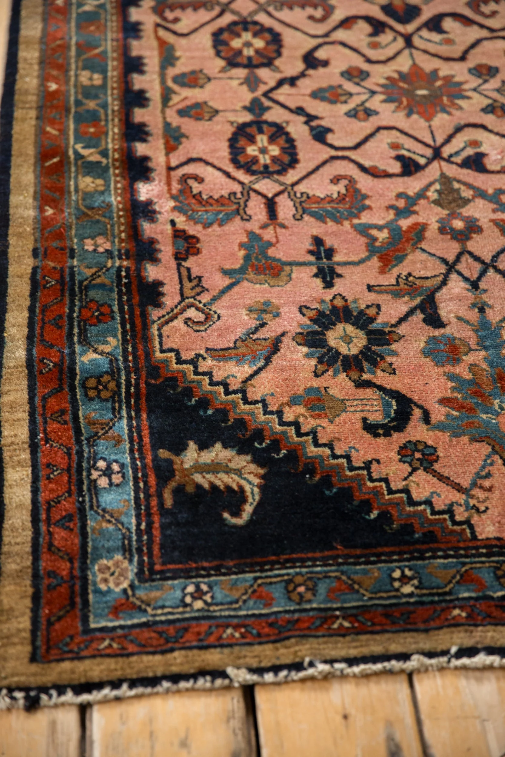 3.5x7 Vintage Mehreban Rug Runner - Image 8