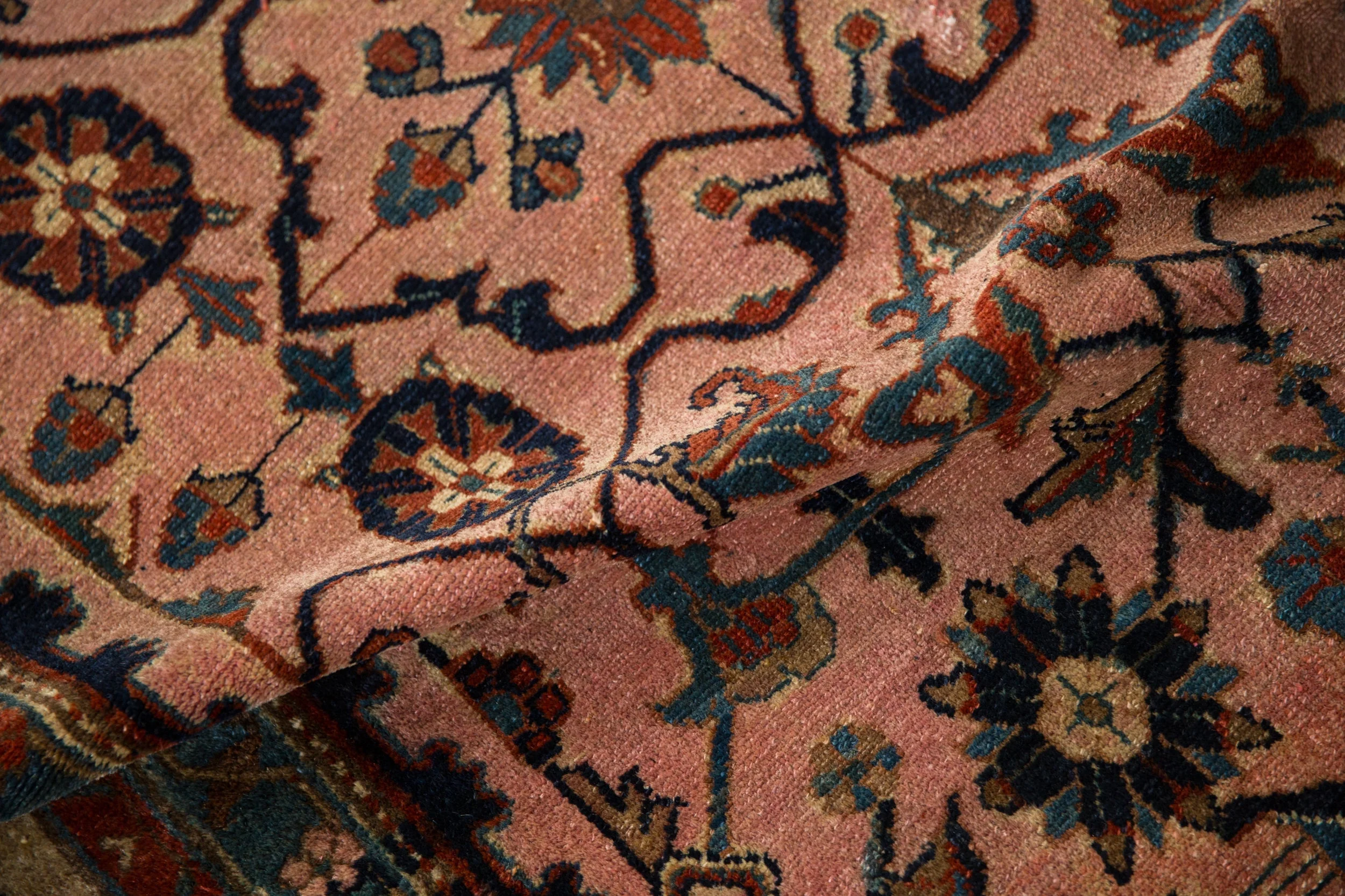 3.5x7 Vintage Mehreban Rug Runner - Image 9