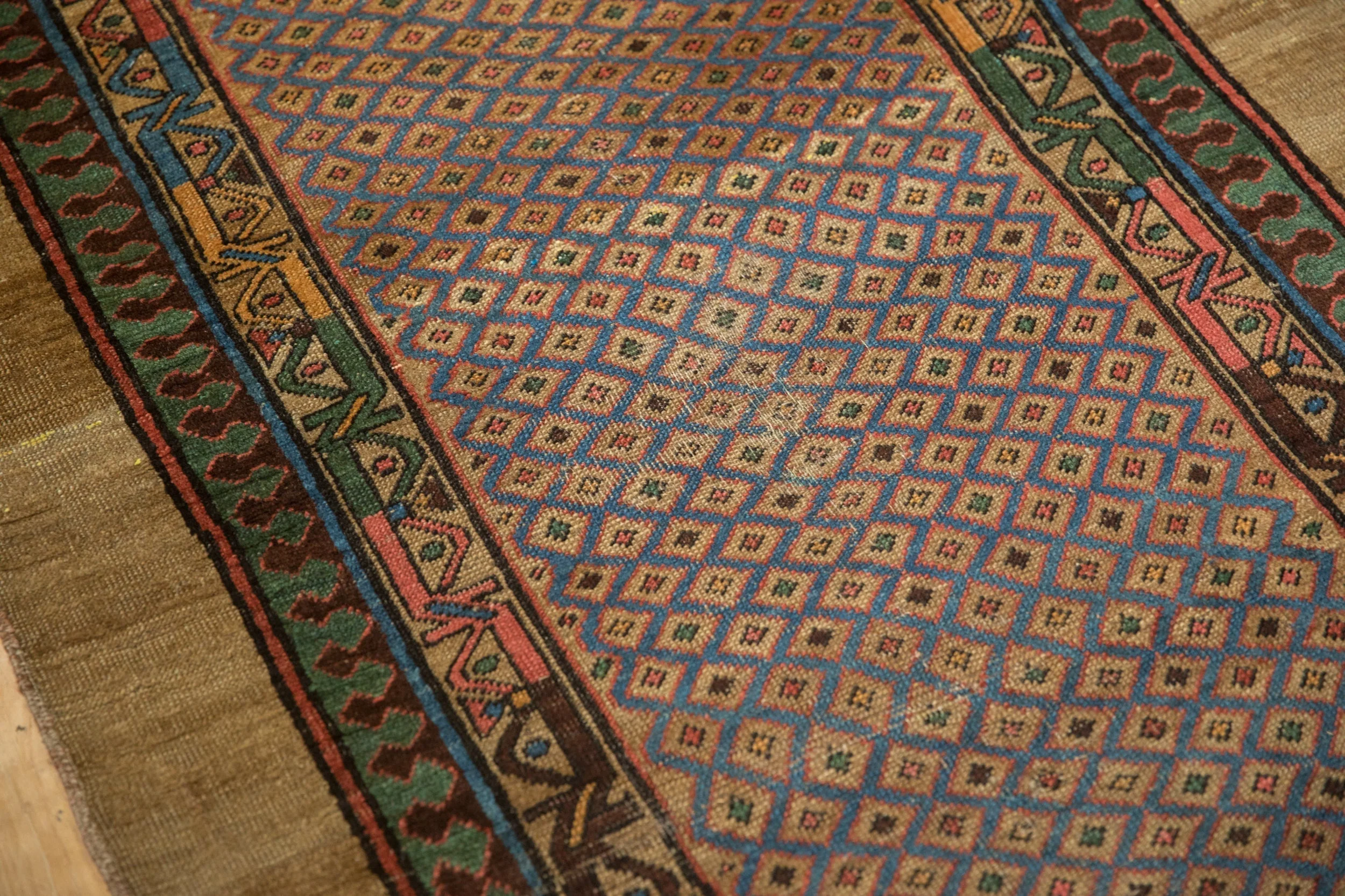 3.5x8.5 Antique Serab Rug Runner - Image 10