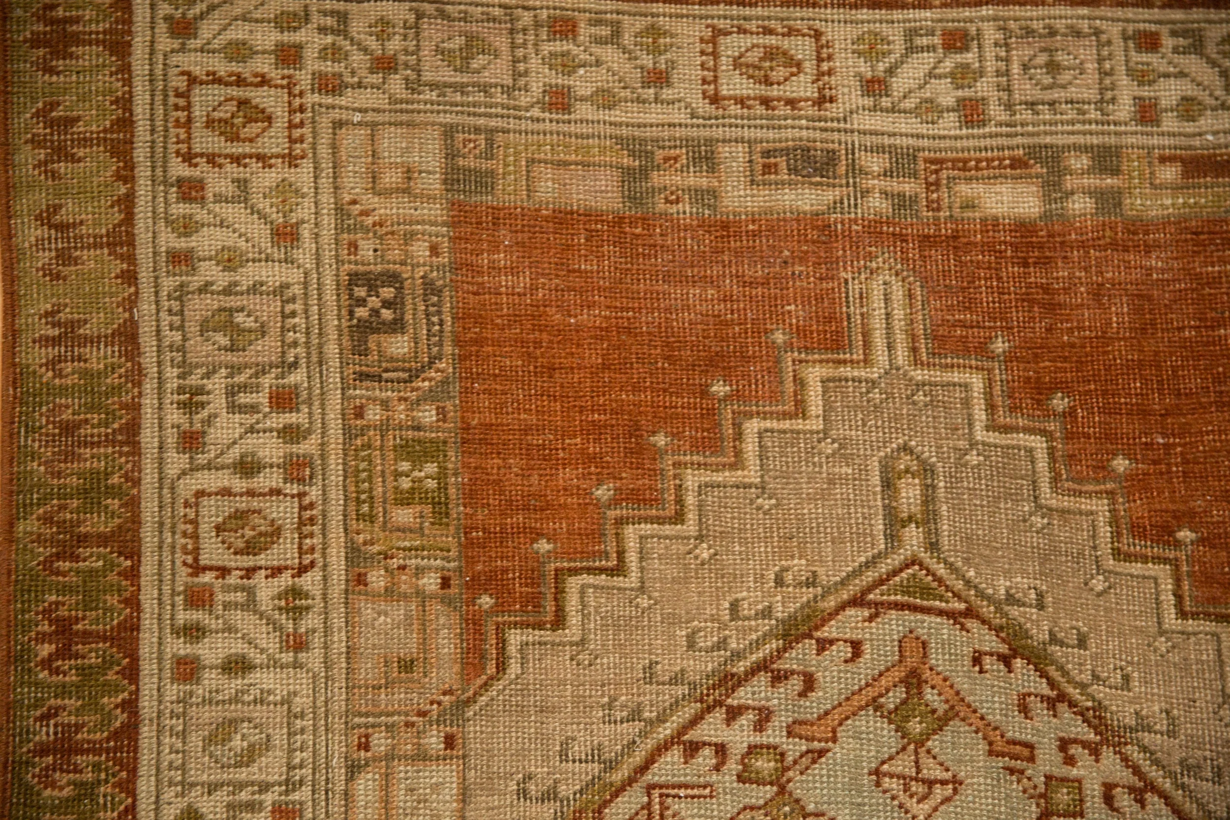 3.5x8.5 Vintage Distressed Serab Rug Runner - Image 3