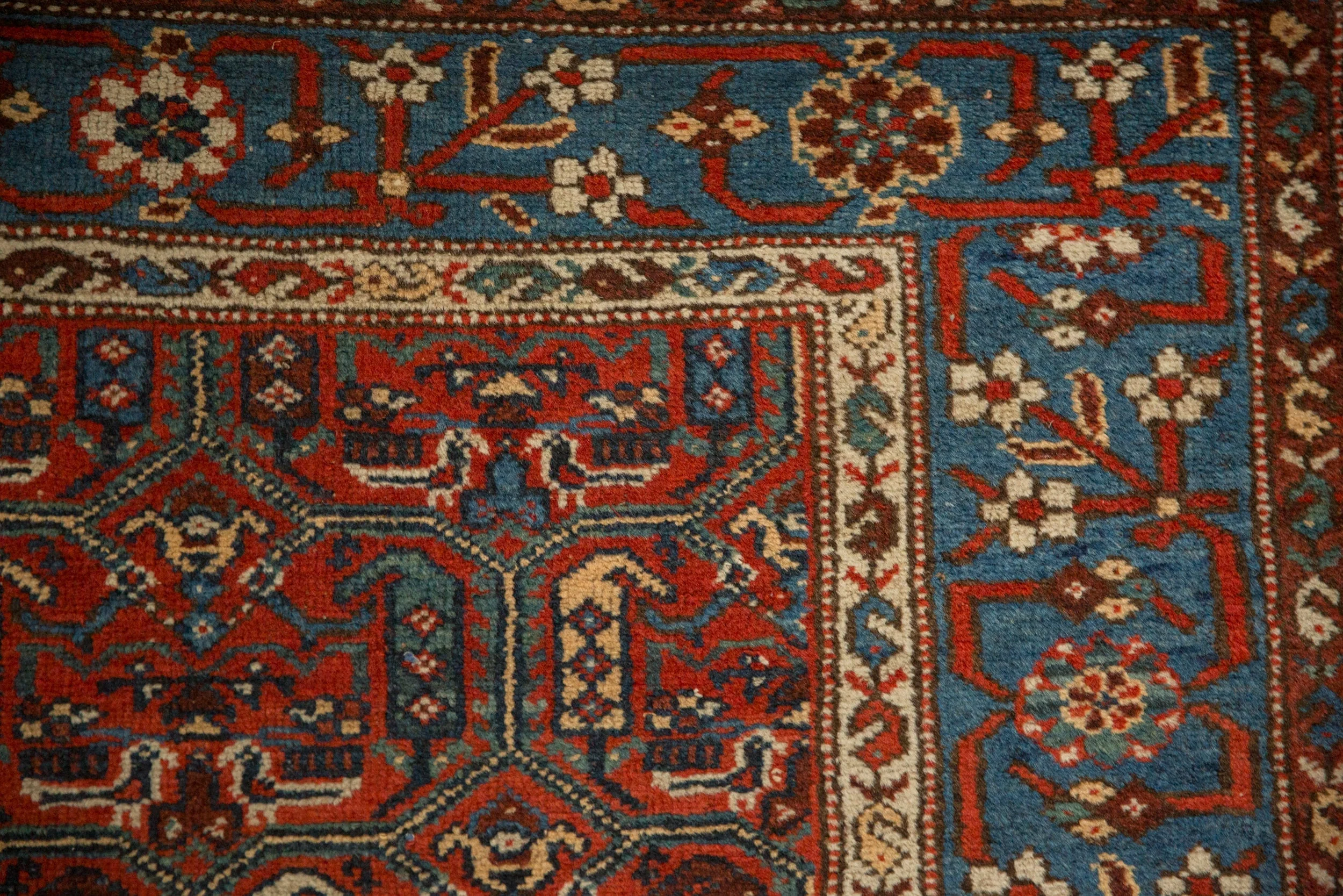 3.5x9.5 Antique Fine Kurdish Hamadan Rug Runner - Image 3