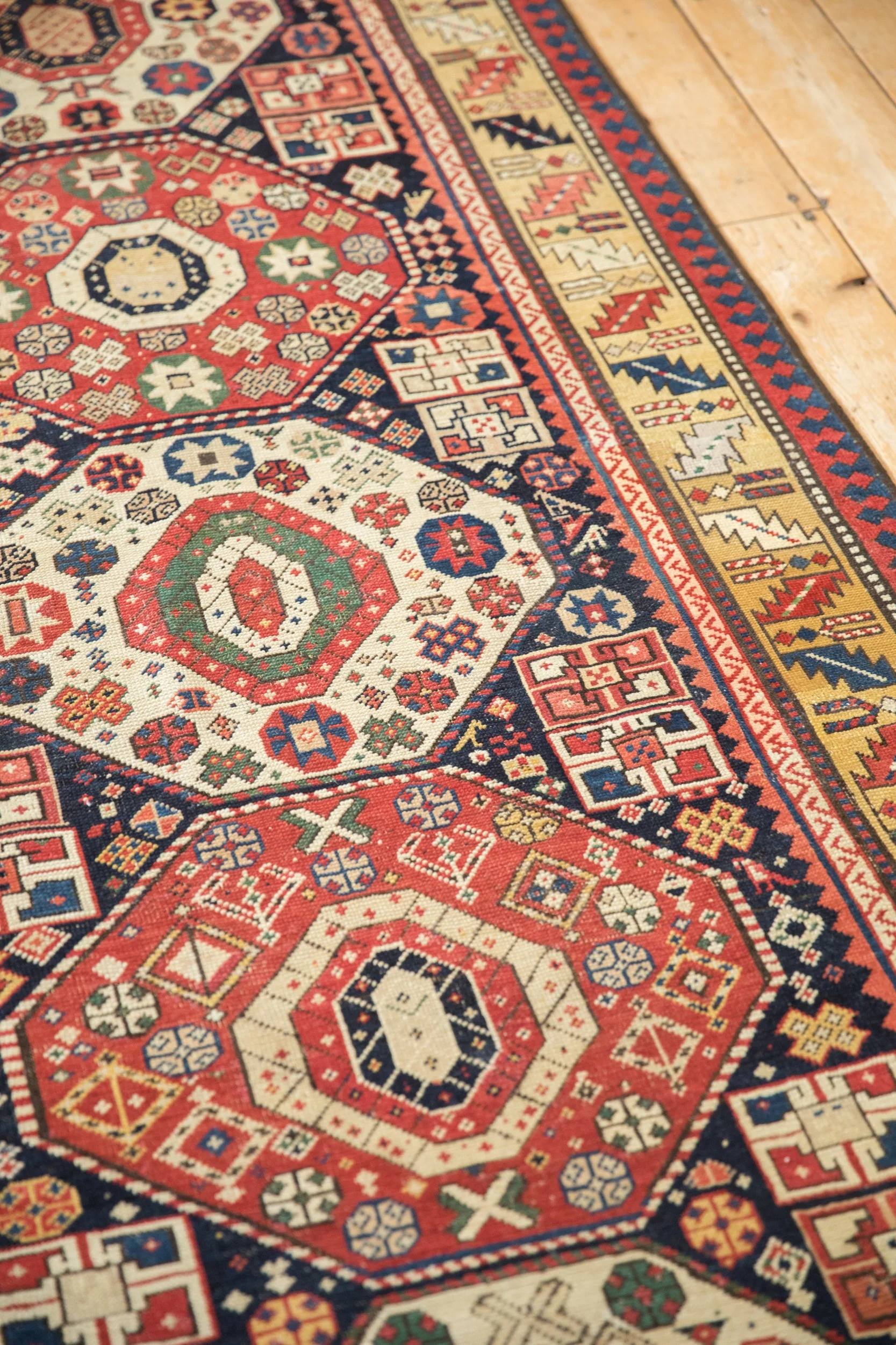 3.5x9.5 Antique Kazak Rug Runner - Image 10