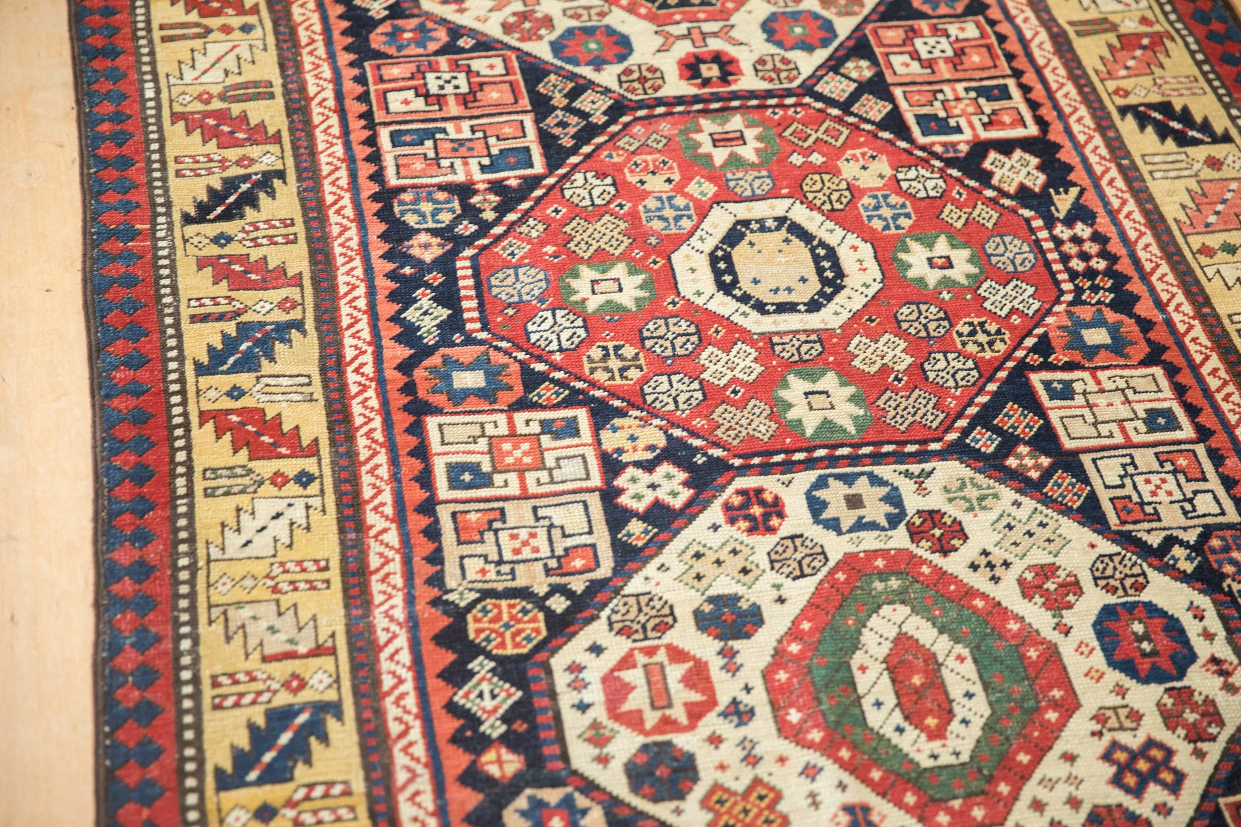 3.5x9.5 Antique Kazak Rug Runner - Image 11