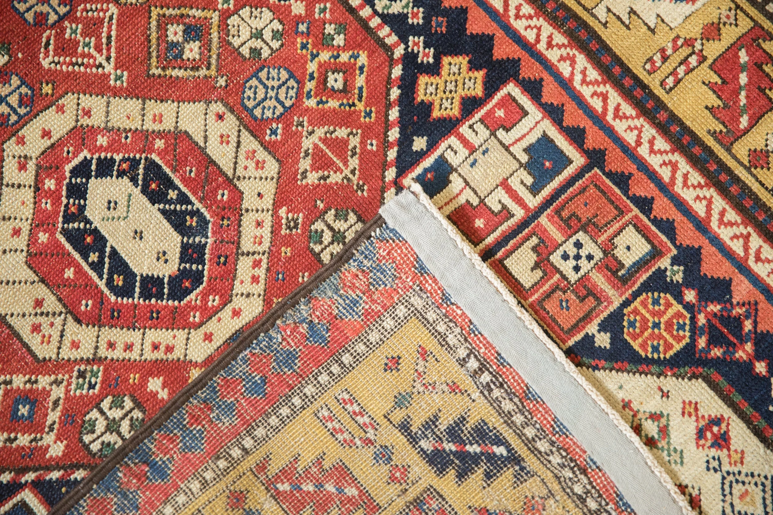 3.5x9.5 Antique Kazak Rug Runner - Image 13