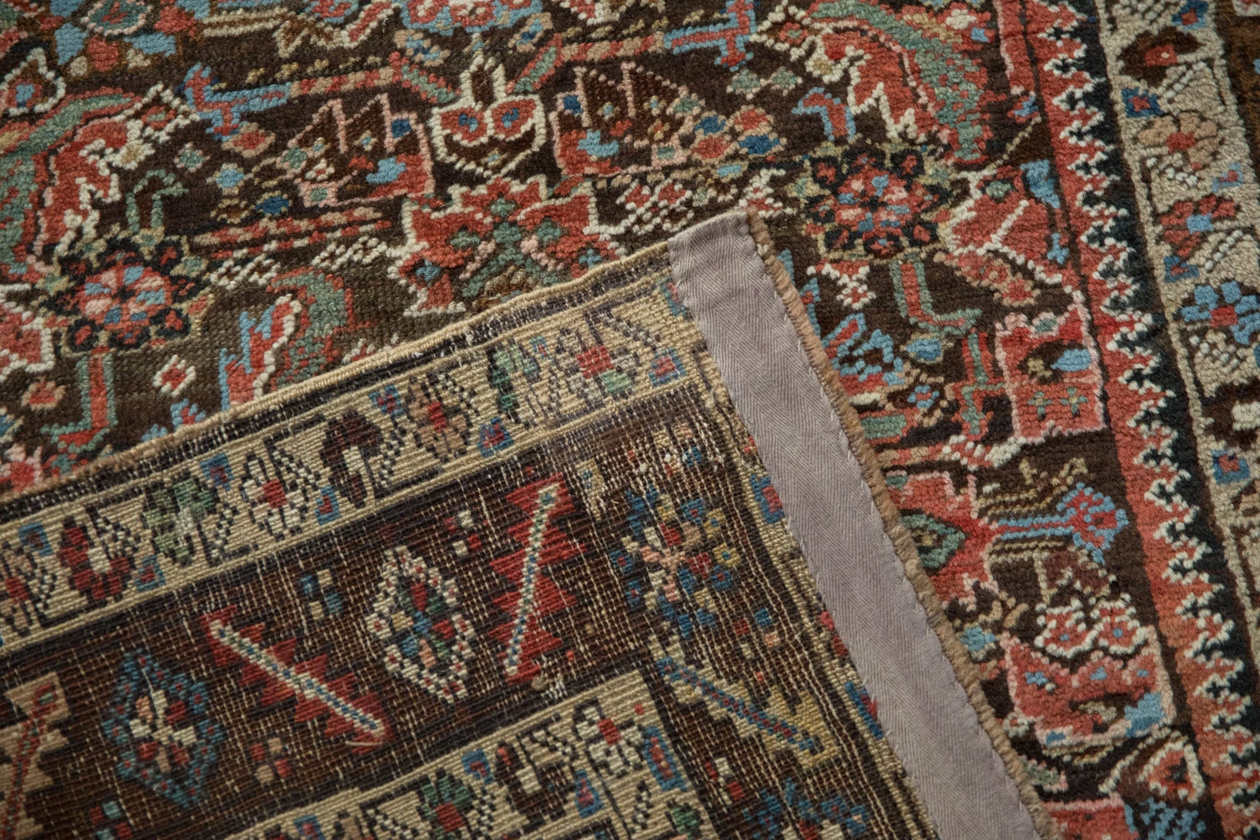 3.5x9.5 Antique Northwest Persian Rug Runner - Image 10