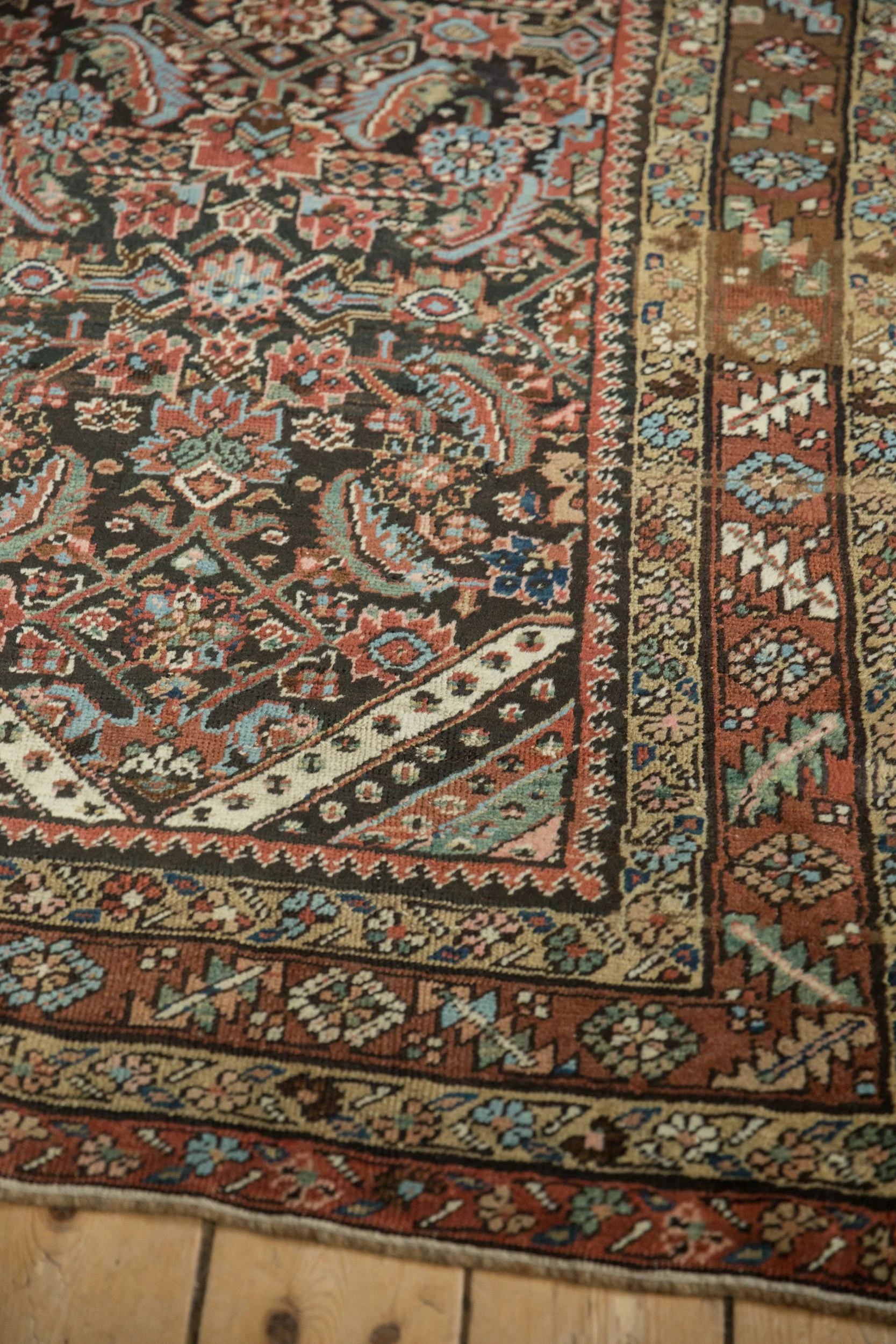 3.5x9.5 Antique Northwest Persian Rug Runner - Image 5