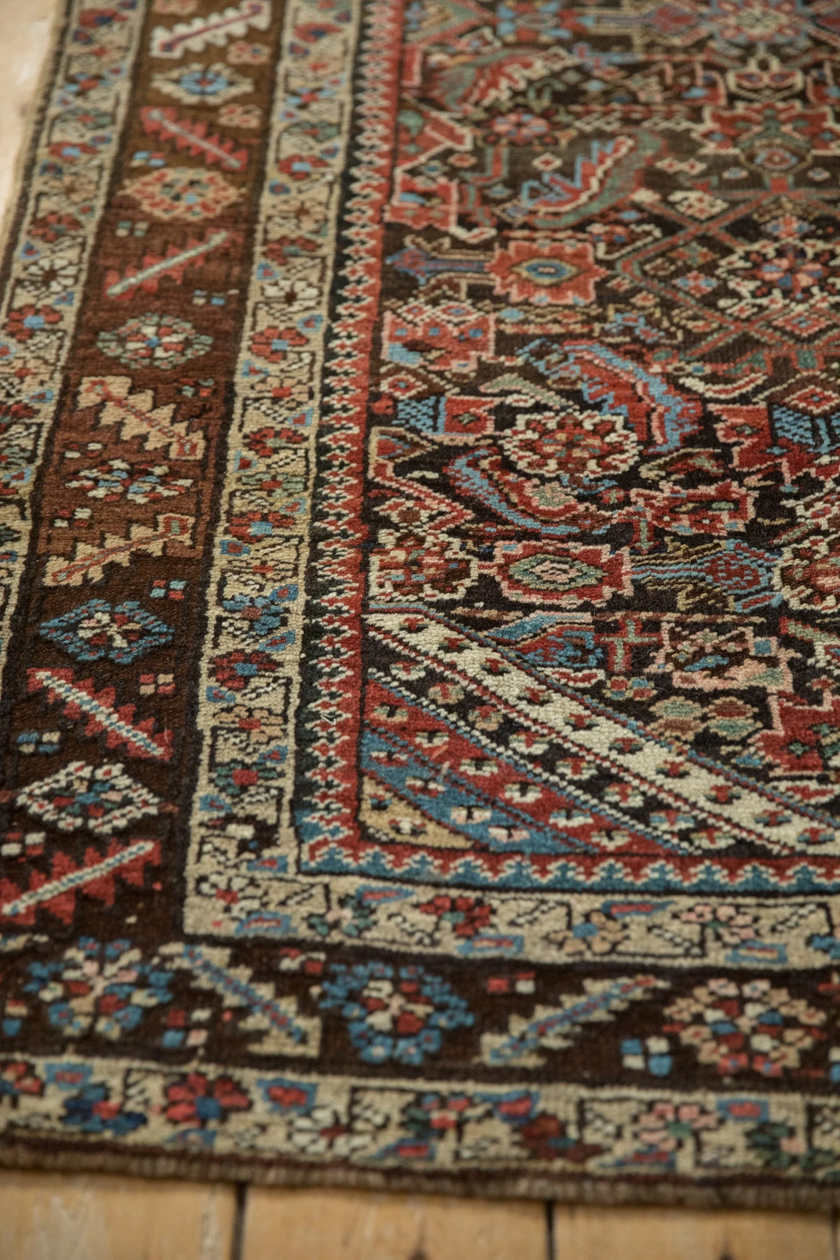 3.5x9.5 Antique Northwest Persian Rug Runner - Image 8
