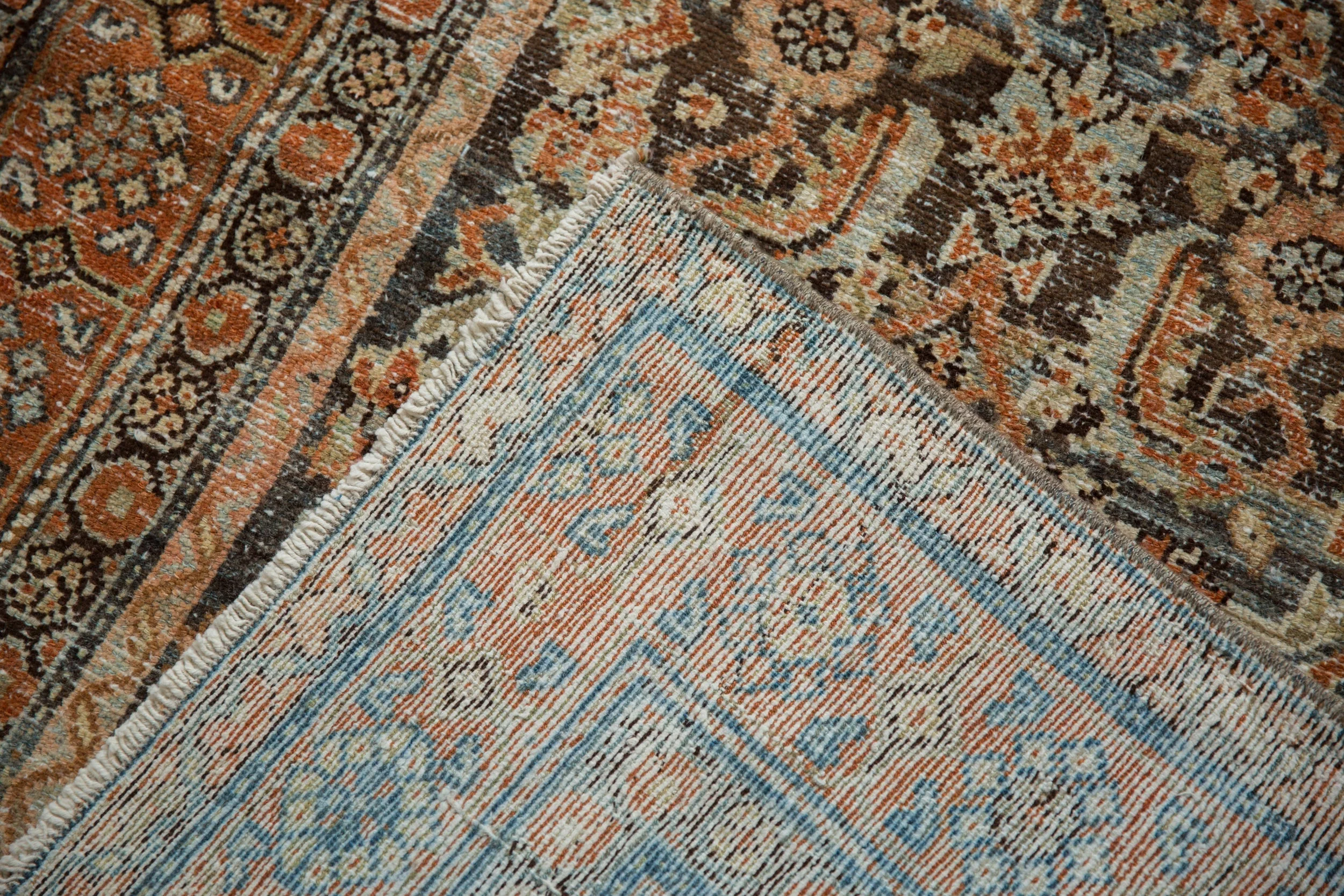 3.5x9.5 Vintage Distressed Malayer Rug Runner - Image 11