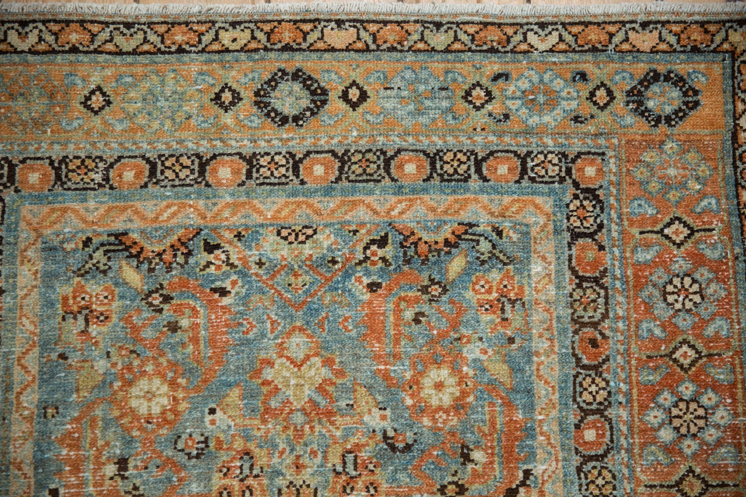 3.5x9.5 Vintage Distressed Malayer Rug Runner - Image 3