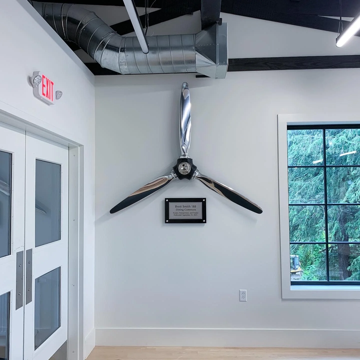 3-Bladed McCauley Mirror High Polished Airplane Propeller Wall Sculpture - Image 8