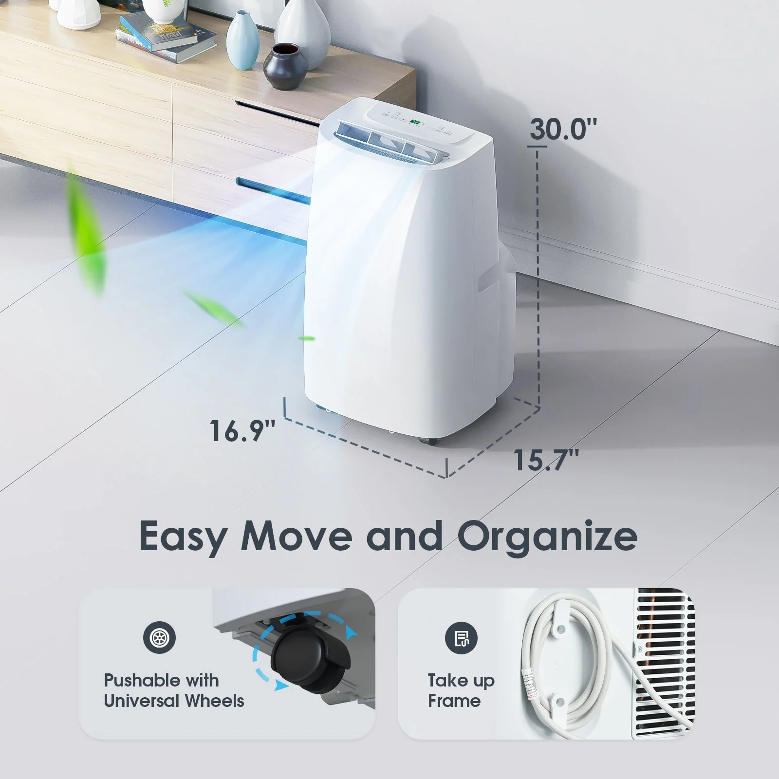 3-in-1 Portable Air Conditioner 14,000 BTU - Image 6